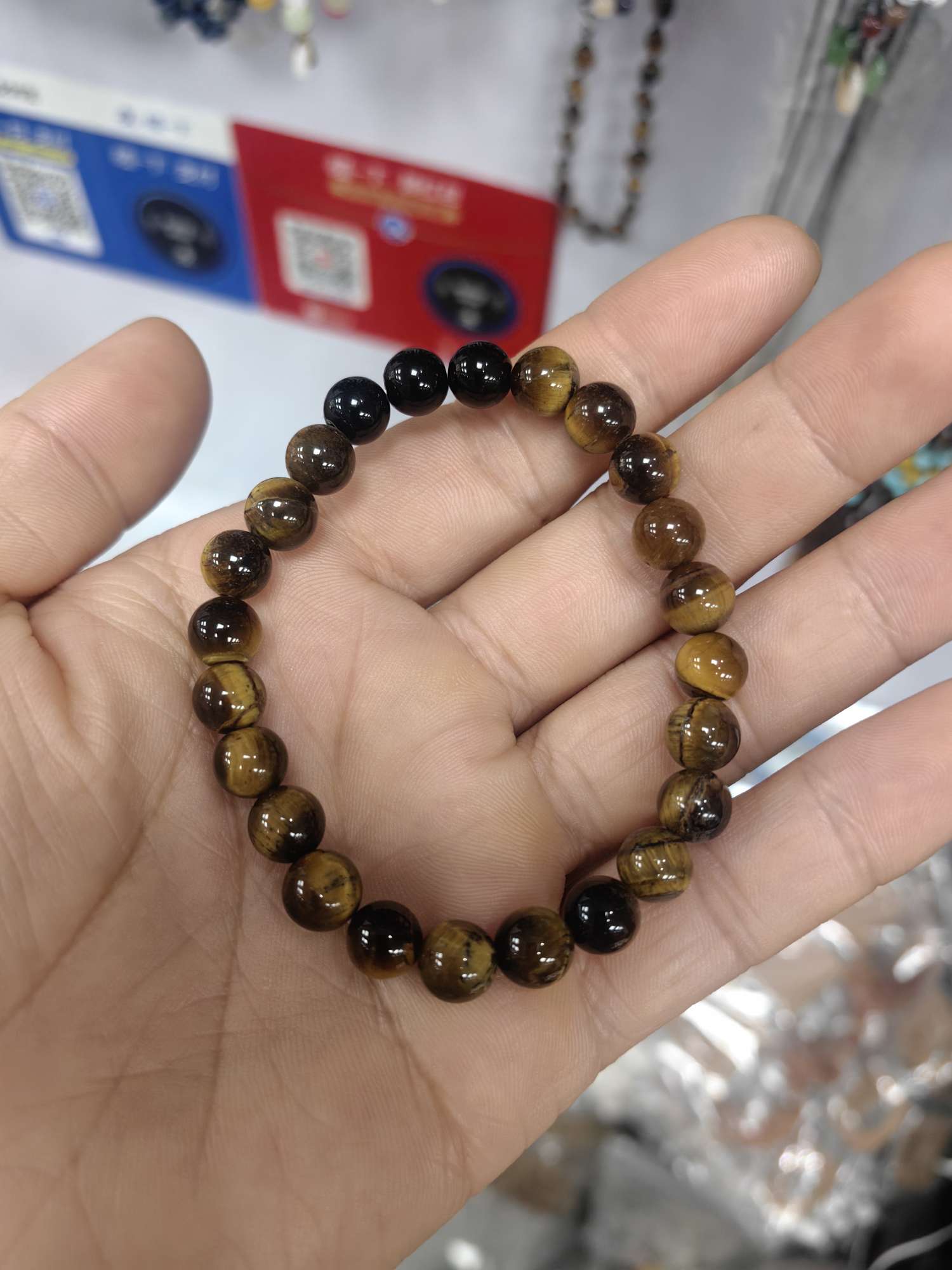 虎石手串 男女款流行饰品大方朋友赠礼手作手链首饰