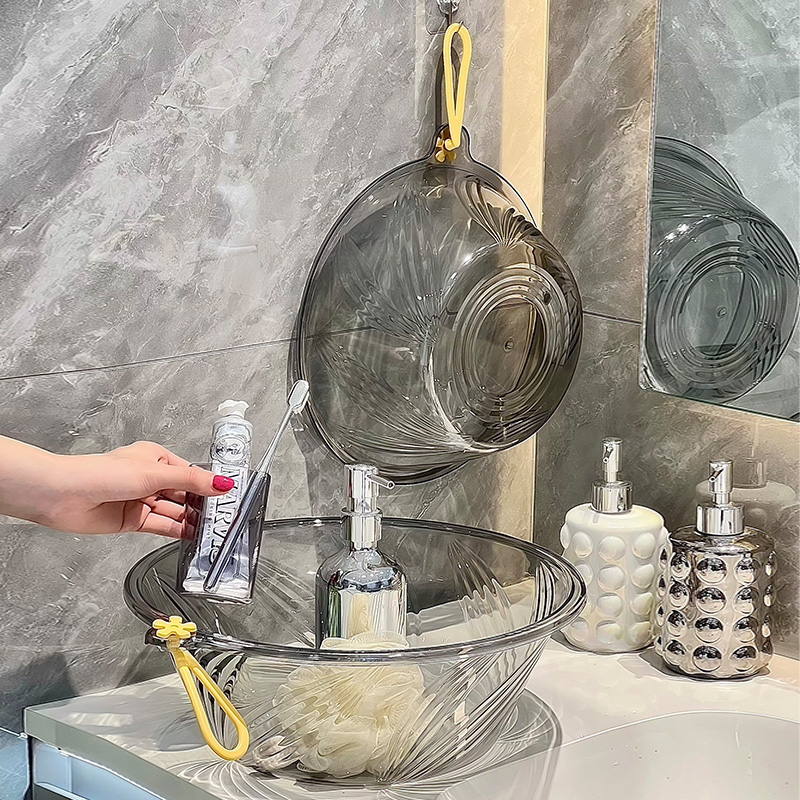 Household plastic washbasins, Nordic-style student washbasins, plastic basins Item Picture