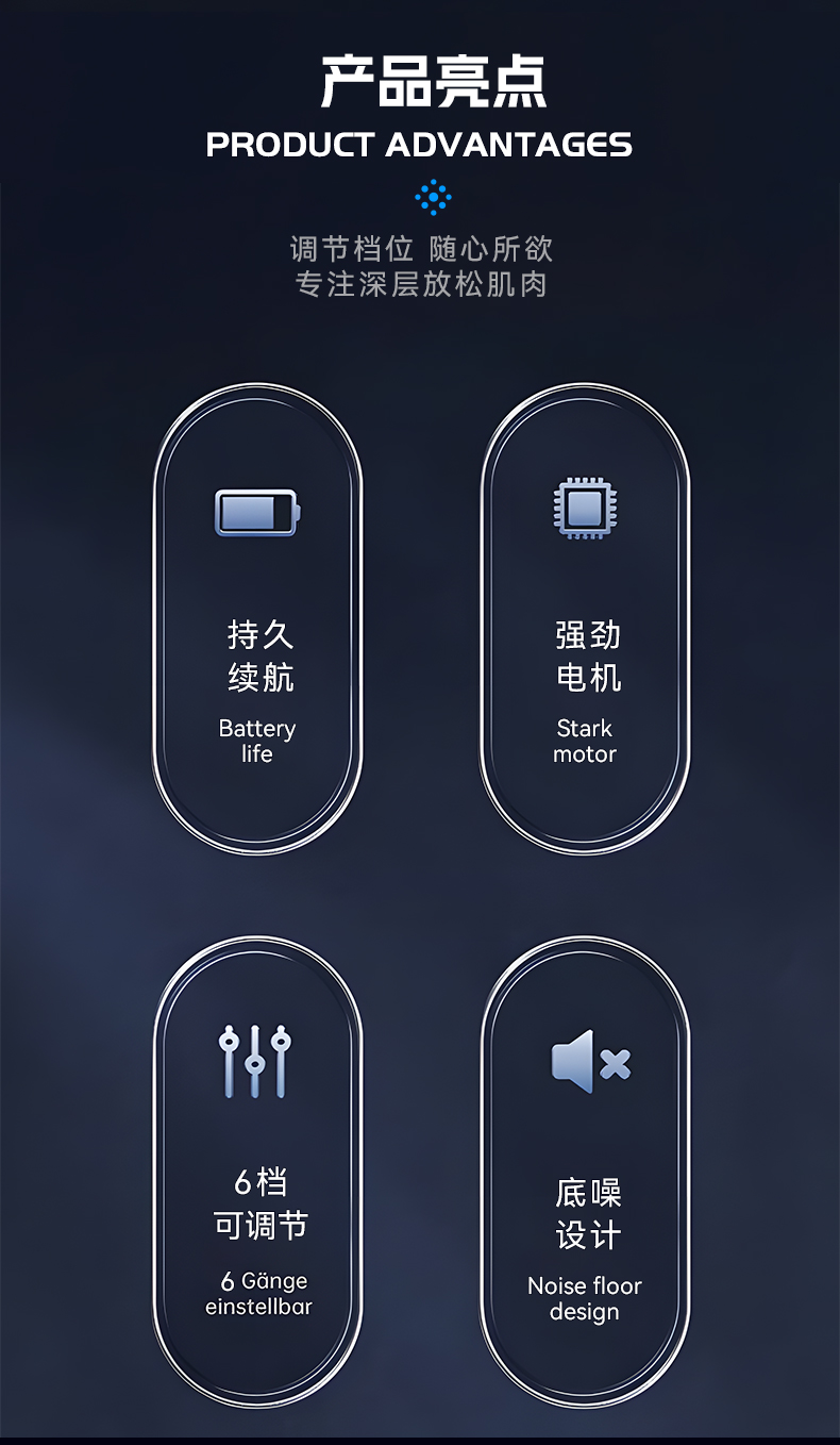 把手弯钩筋膜枪按摩按摩器新款详情6