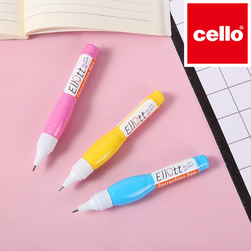 cello Correction fluid Correction with stationery student office correction magic Tool ET-709 Portable writing correction tool Specification image