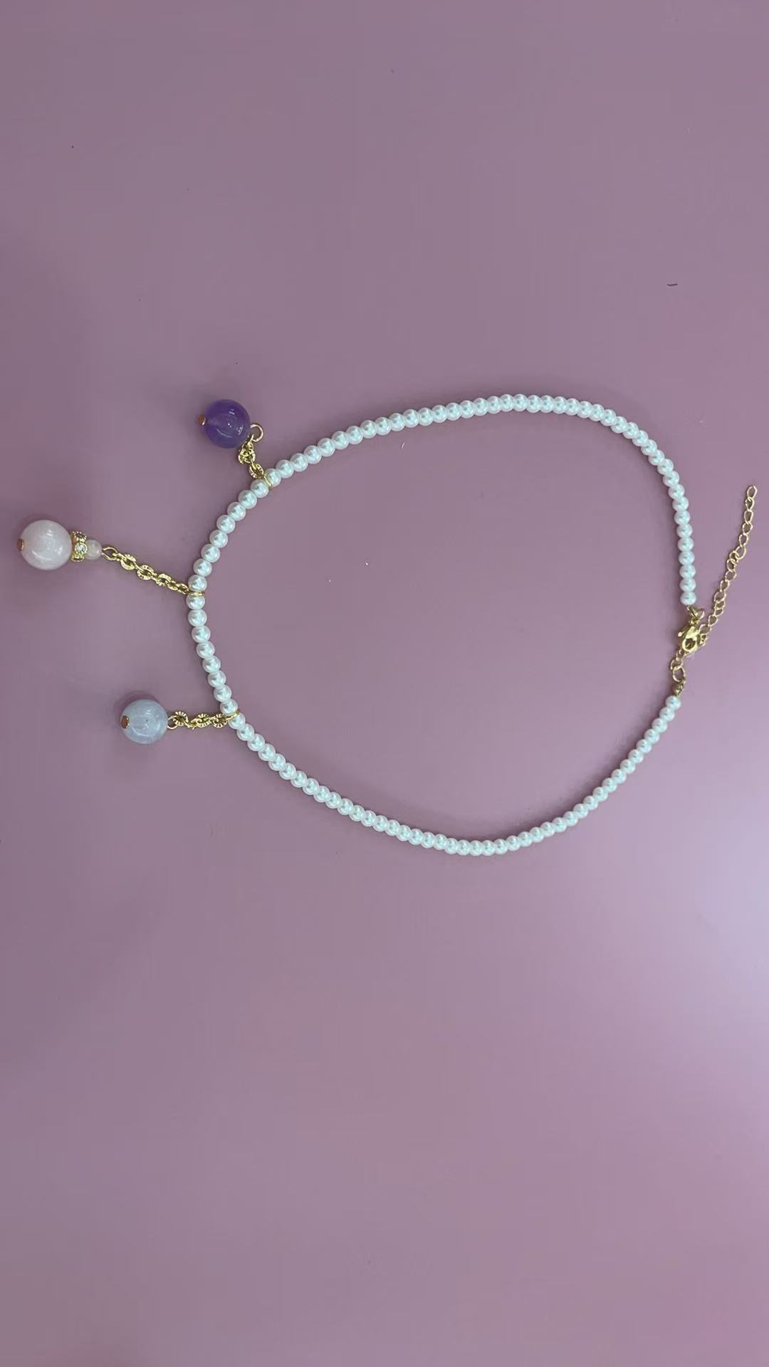 多巴胺珍珠项链