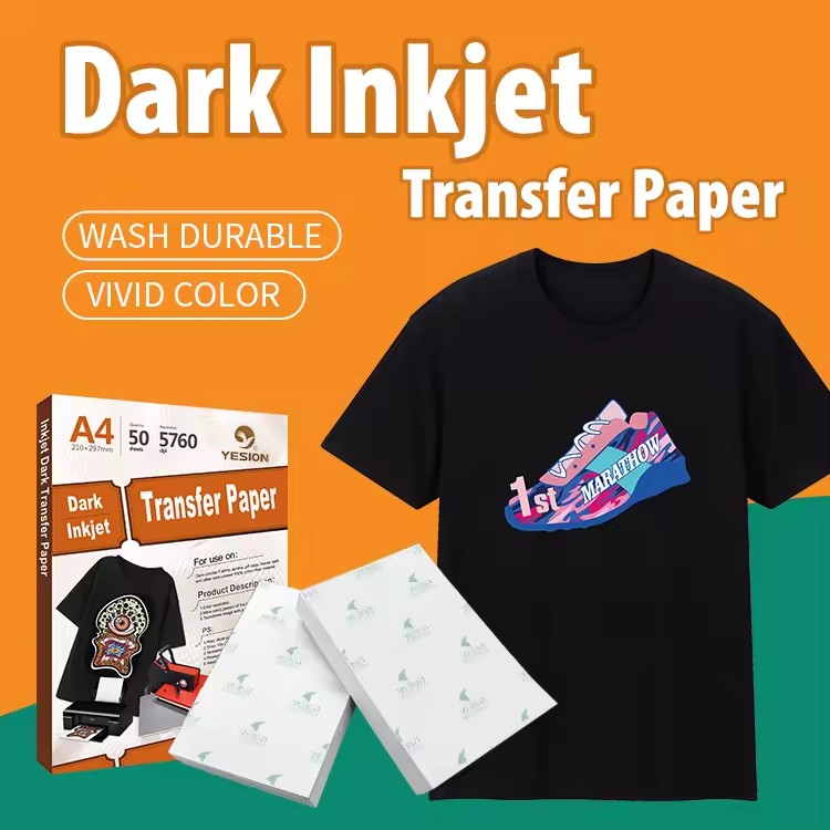 Dark T-shirt Heat Transfer paper, Heat Transfer Film, pure cotton transfer paper