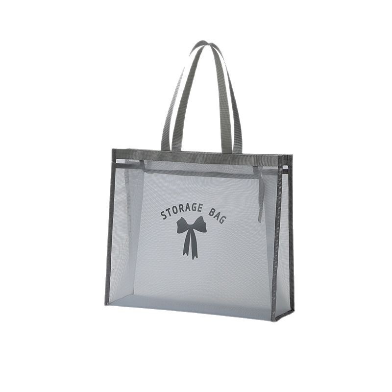 网纱托特化妆包便携旅行洗漱包女网眼收纳袋大容量透气收纳包详情图19