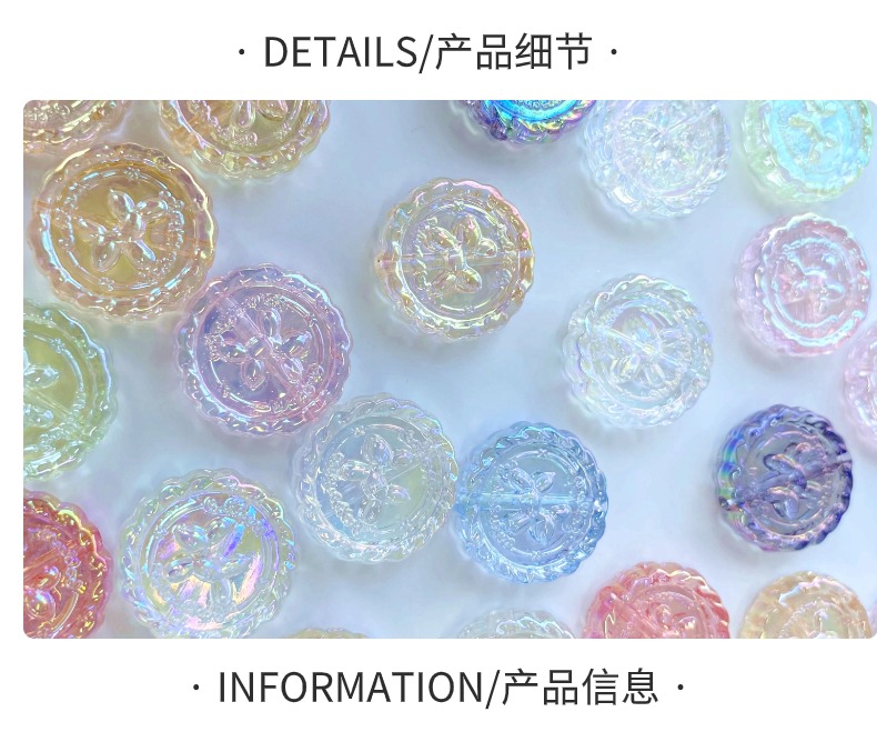 亚克力uv透明气球狗烤漆印章散珠 diy挂饰/手机链钥匙扣挂包吊坠饰品配件材料制作详情2