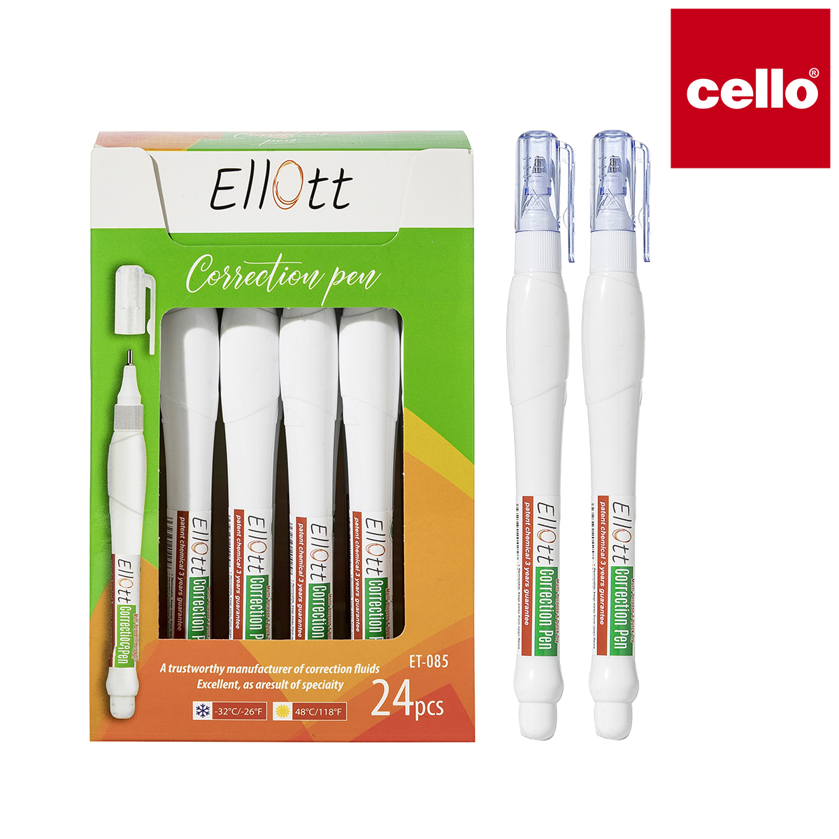 أداة "Cello" للتعديل، أداة تعديل الكتابة المحمولة على أداة "ET-085"، أداة تعديل الكتابة بالحواسيب الطلاءات المكتبية details Picture