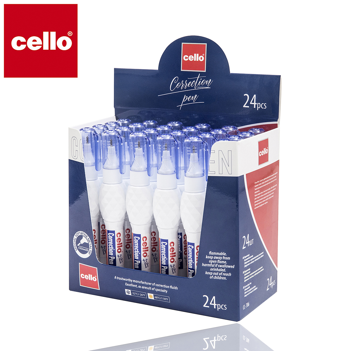 أداة "Cello" للتعديل، أداة تعديل الكتابة المحمولة على أداة "E-706"، أداة تعديل الكتابة بالحواسيب الطلاءات المكتبية