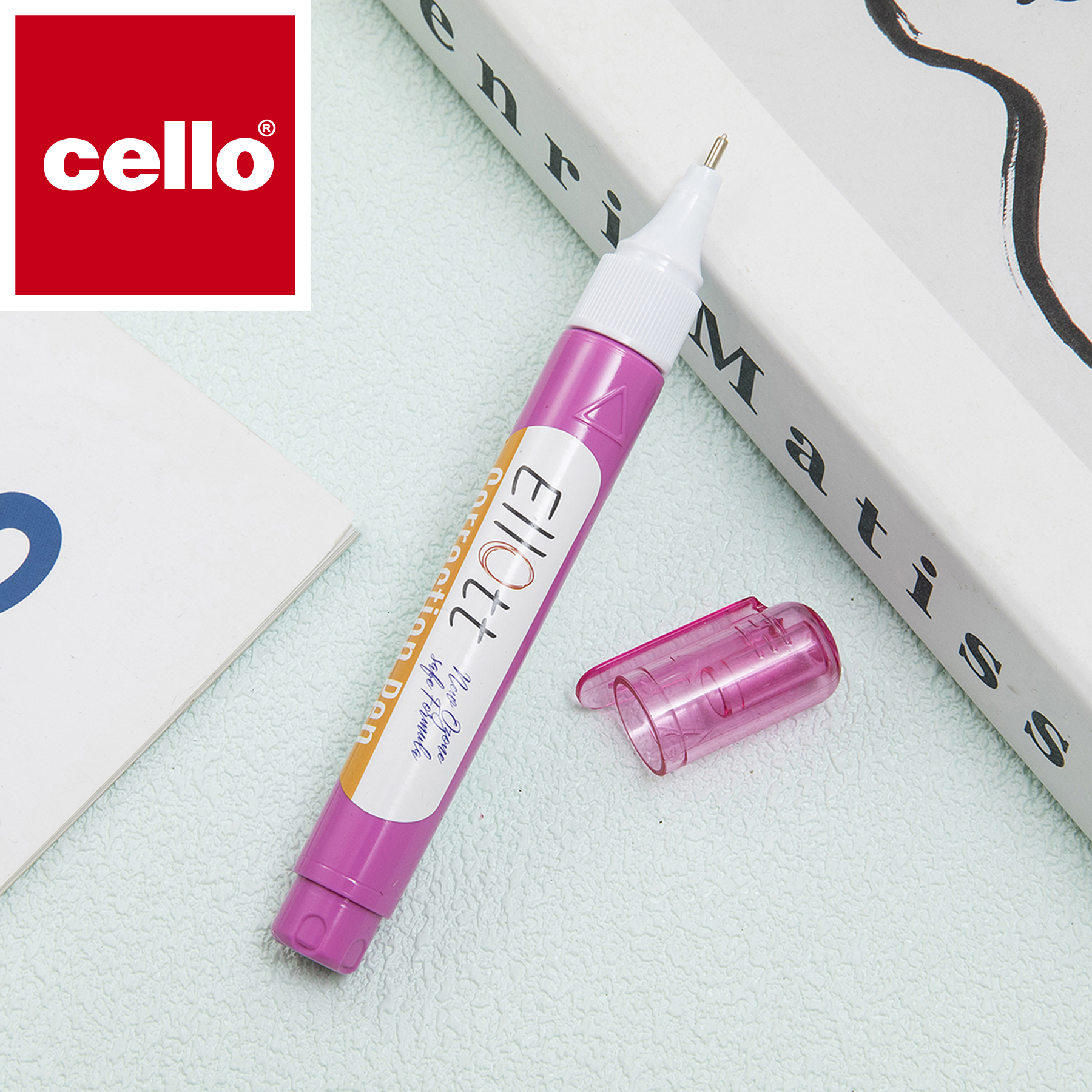 أداة "Cello" للتعديل، أداة تعديل الكتابة المحمولة على أداة "ET-312"، أداة تعديل الكتابة بالحواسيب الطلاءات المكتبية Item Picture