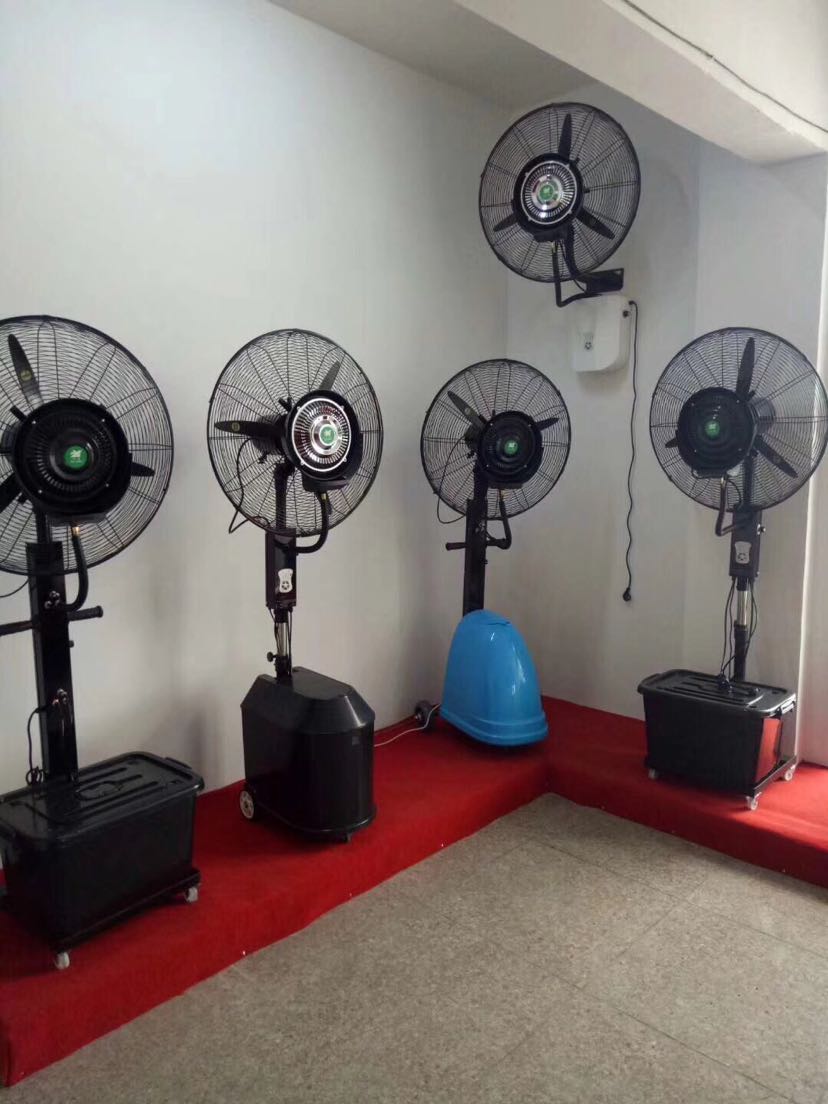 Spray industrial fan