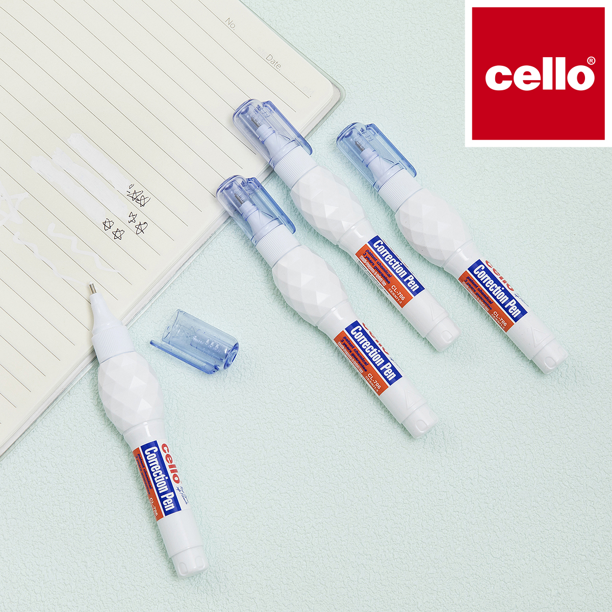 أداة "Cello" للتعديل، أداة تعديل الكتابة المحمولة على أداة "E-706"، أداة تعديل الكتابة بالحواسيب الطلاءات المكتبية Application Scenario