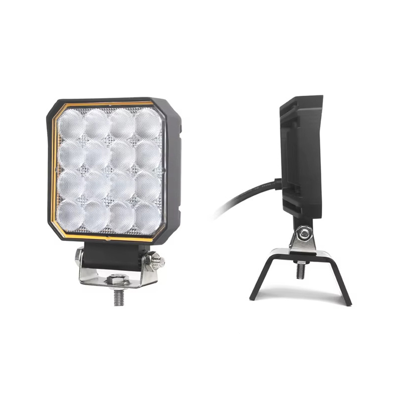 9-bead and 16-bead floodlit square 20W universal working lighting and maintenance lamp for agricultural machinery, tractors, automobiles and motorcycles Item Picture
