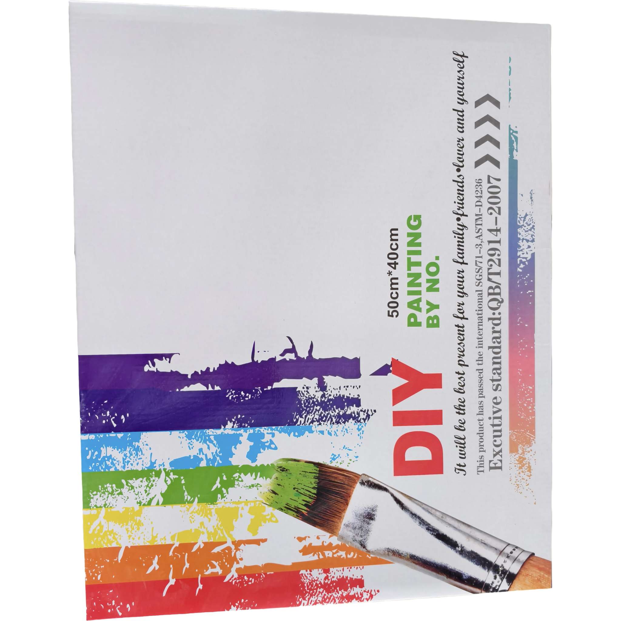 DIY regular digital oil painting color boxes, corrugated color boxes, white boxes, packaging boxes, paper boxes, wedding candies, empty boxes, gift boxes, customized, environmentally friendly and high-strength Specification image