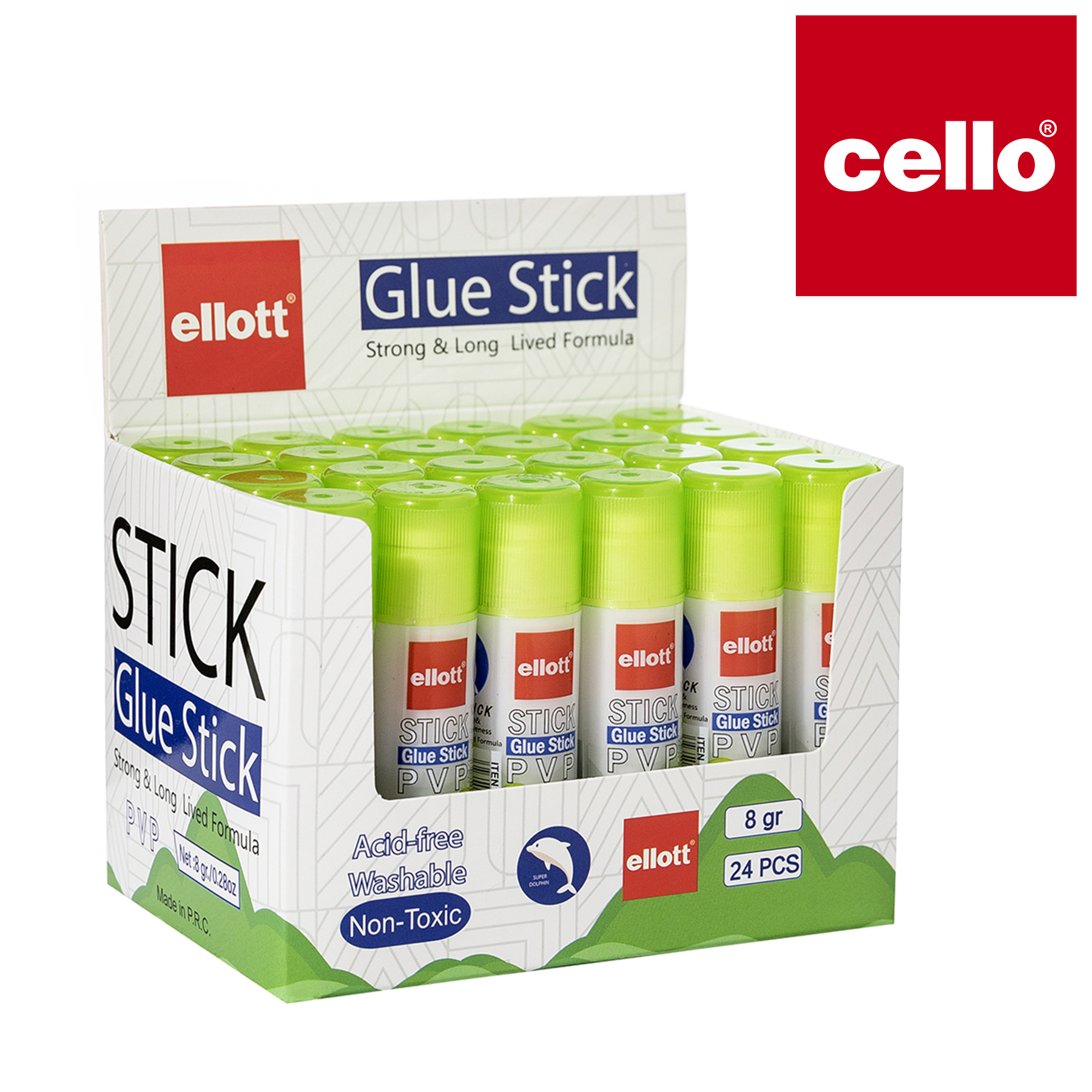 cello固体胶 220-601手工胶水 油性胶水便携涂抹粘贴工具