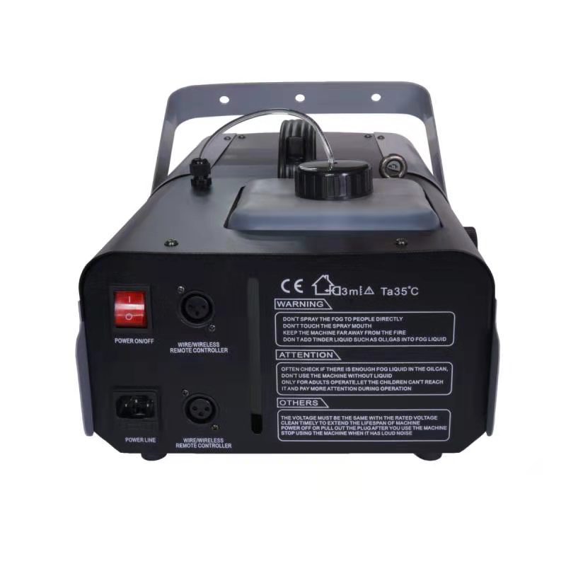 Meibo 1500w smoke machine, LED full-color spray machine, cigarette spray machine, stage, wedding, secret room, bar spray special effect machine Application Scenario