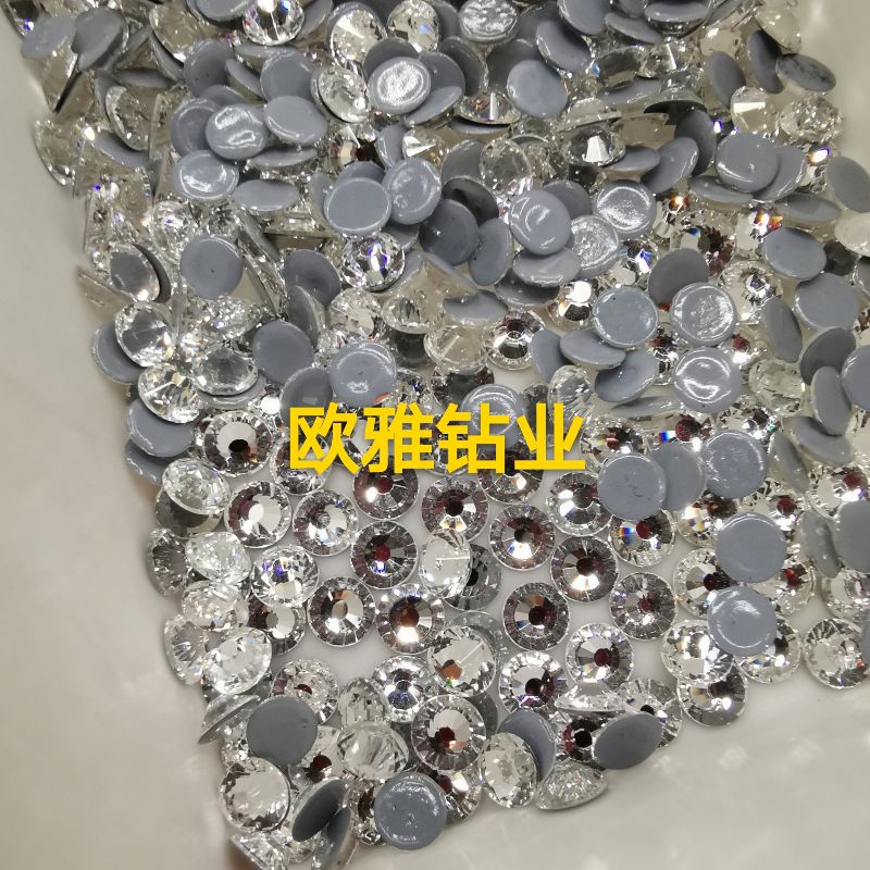 厂家中东钻 DMC 烫钻 服装烫钻SS6白色烫钻