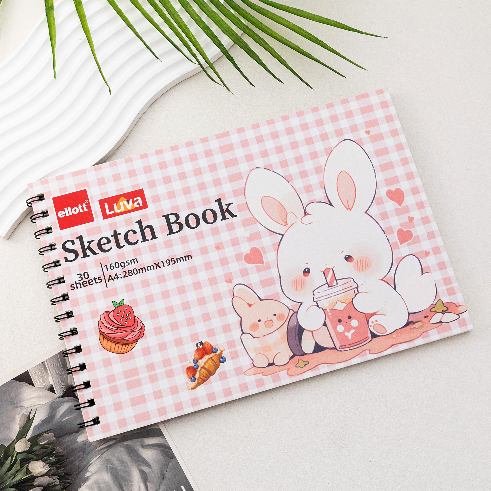 كتاب الرسم التخطيطي A4 كتاب الرسم (4) للطالب يفتح لوحة الرسم على ورق الرسم (BZ-002TZ)