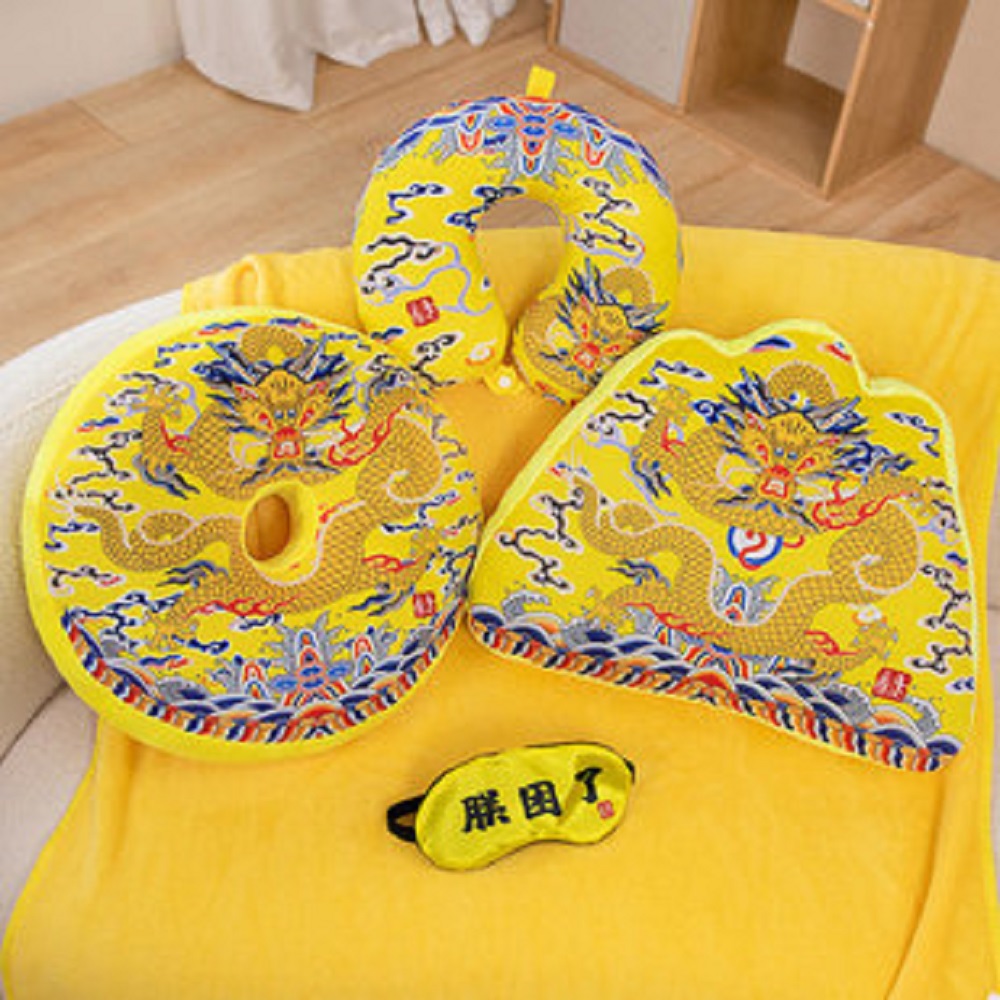国潮羽丝压缩枕1