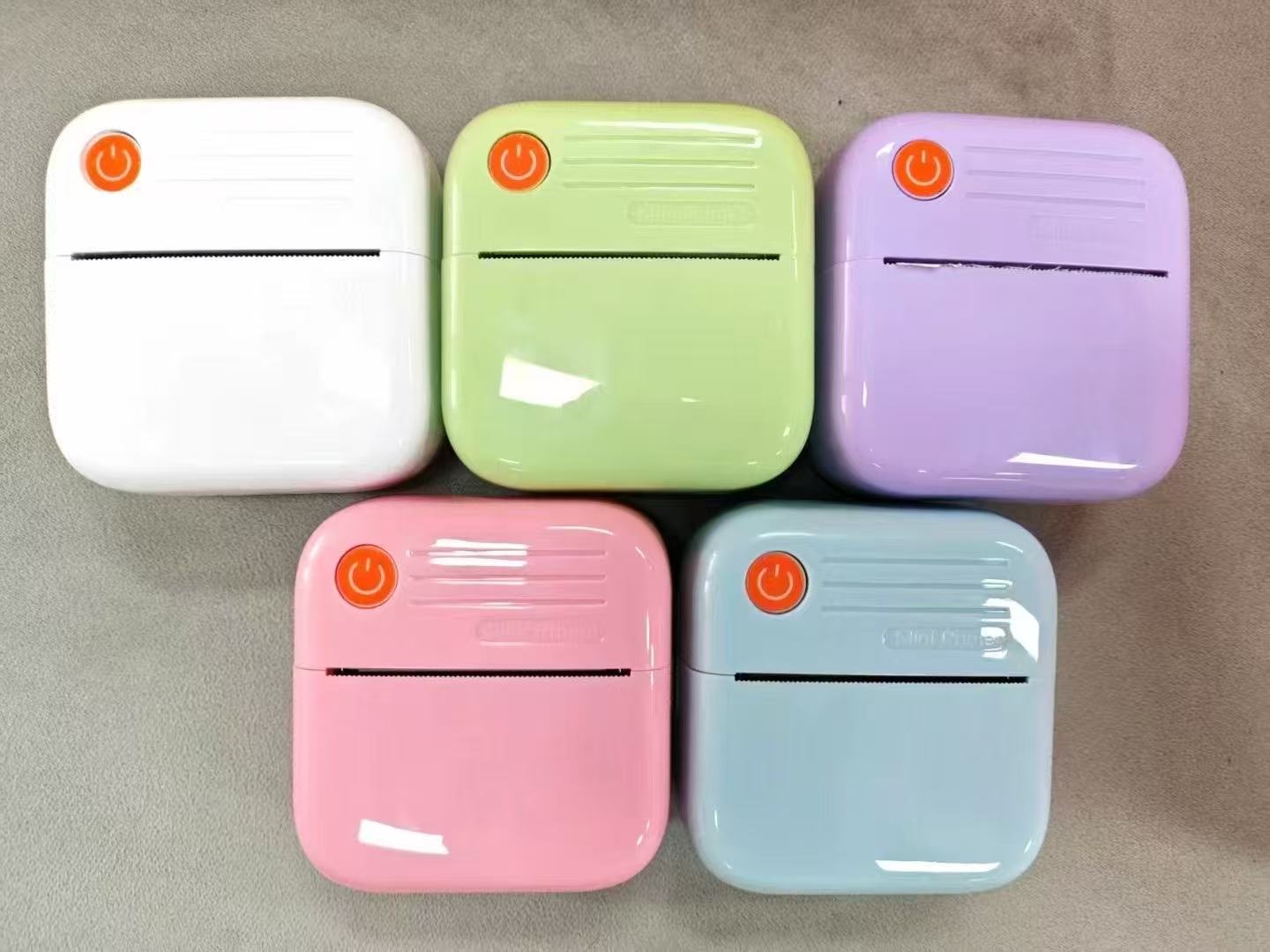 外贸迷你打印机照片打印机无线可连手机错题打印机便捷式打印机