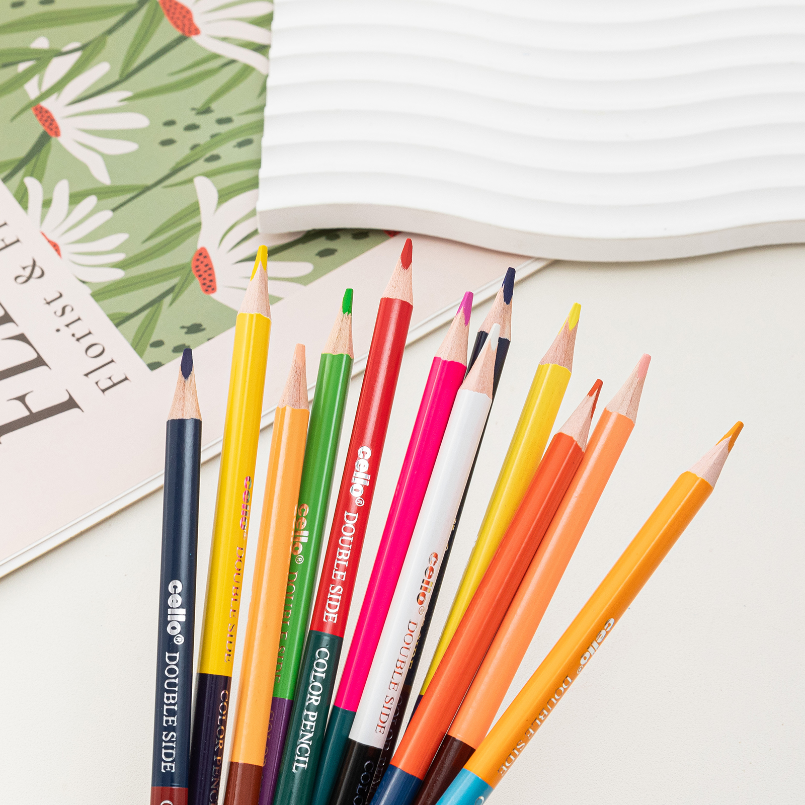CL-6004, the new generation of eco-friendly colored pencils, kicks off your creative journey details Picture