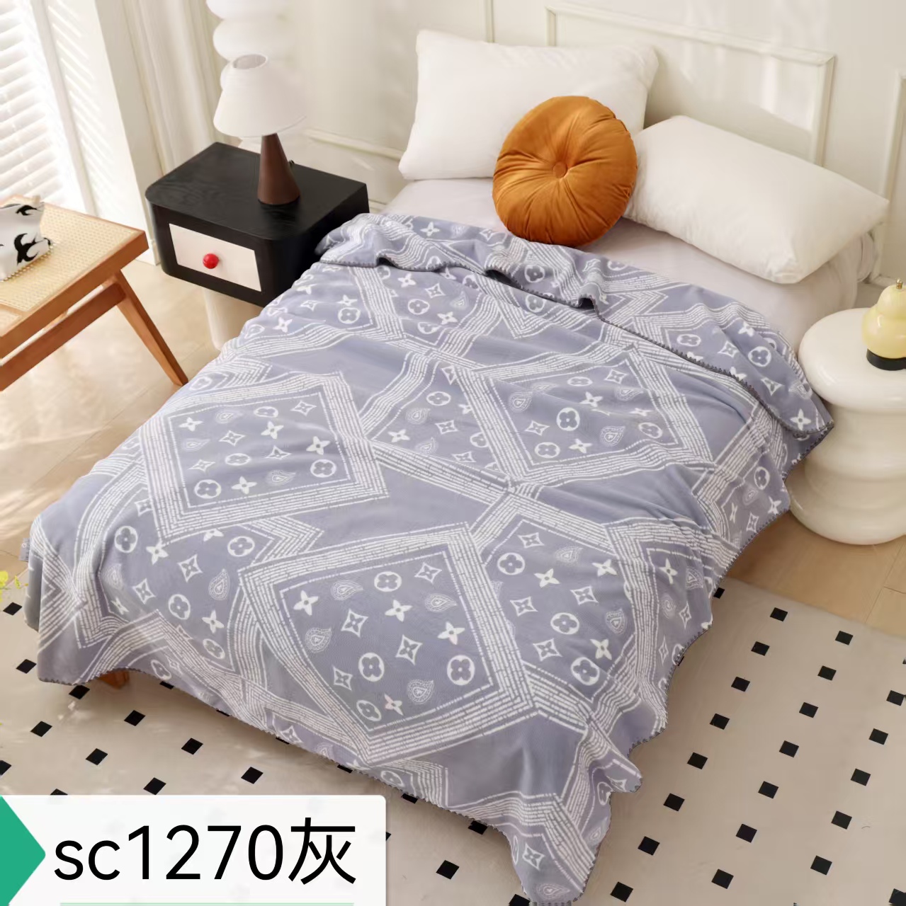 New bedding products for 2026: Cashmere blankets, Raschel blankets, aviation blankets, knee blankets, nap blankets, car blankets pic 19