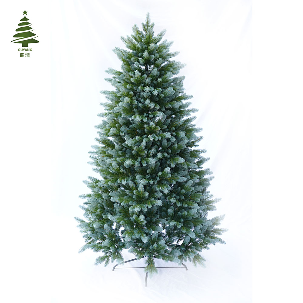 2025 New two-color 100% PE high-end luxury Christmas tree, Christmas hotel and shopping mall window display
