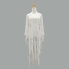 Cross-border hollowed-out lace smock, beach smock, cashew fabric, sexy bikini, beach dress, tassel pullover, shawl, export sun-protective clothing, fabric materials, Amazon direct supply, TK overseas bestsellers, non-finished products Application Scenario