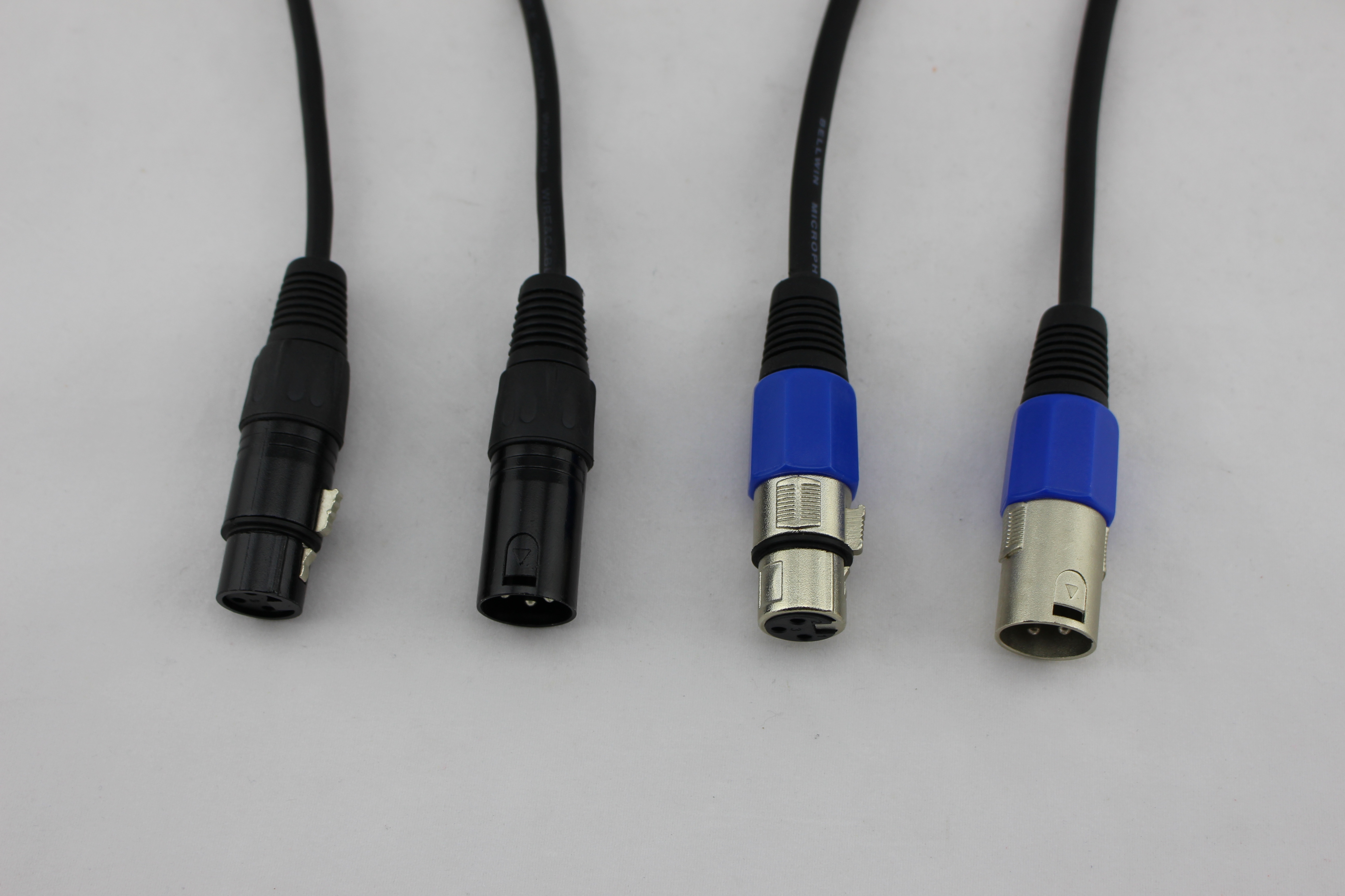 工厂直销舞台灯光3x1.5平方电源线蓝白插/DMX512信号线卡侬功放调音台光束舞台设备配件详情6