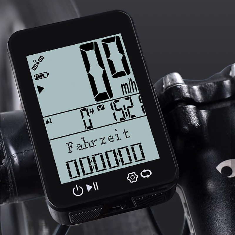 BKV310 USB rechargeable bicycle GPS odometer wireless odometer large screen wireless backlight waterproof mountain bike odometer Odometer speed meter Application Scenario