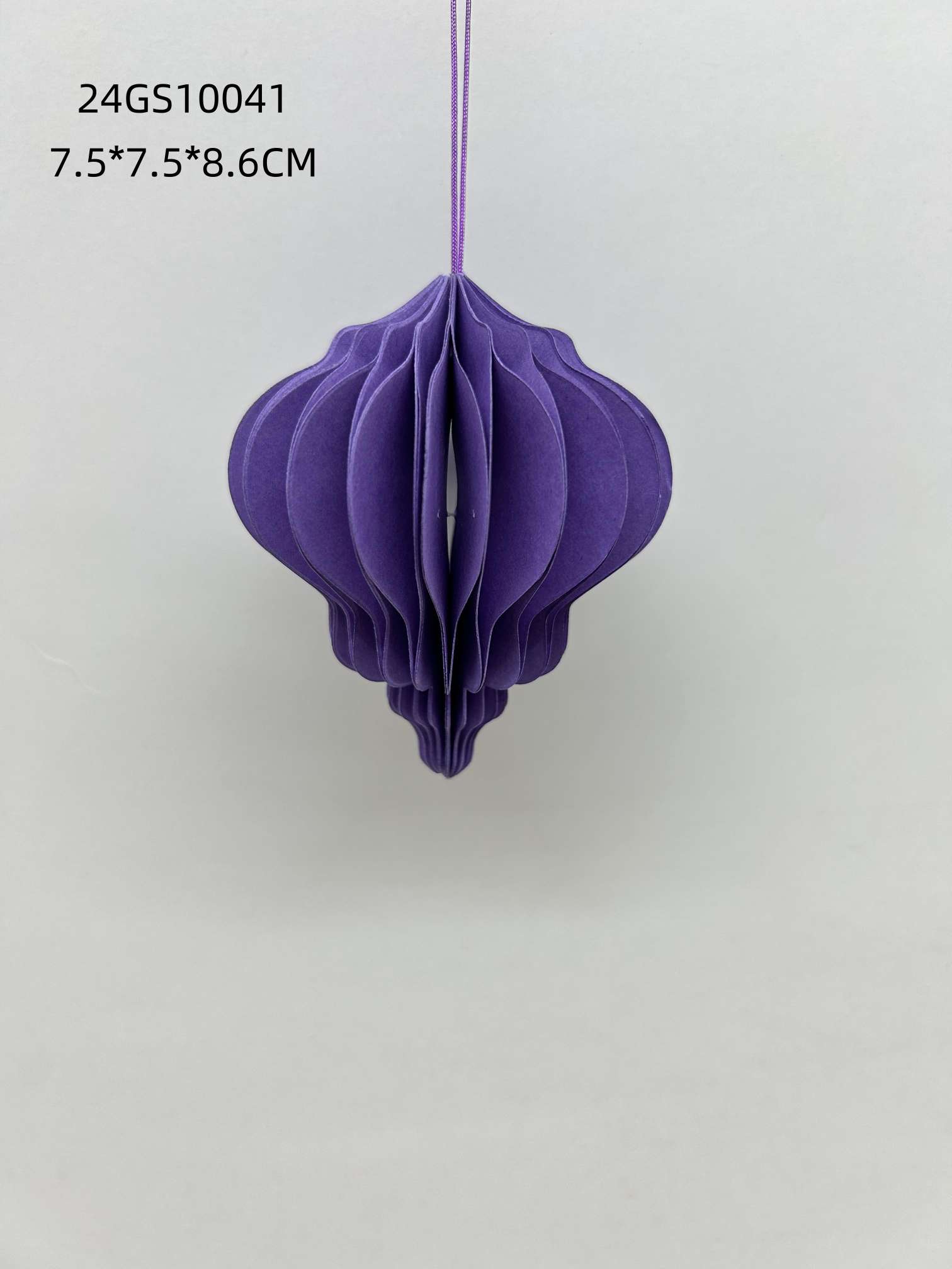 New irregular-shaped honeycomb pendant, suitable for party decoration and festival thick paper honeycomb style details Picture