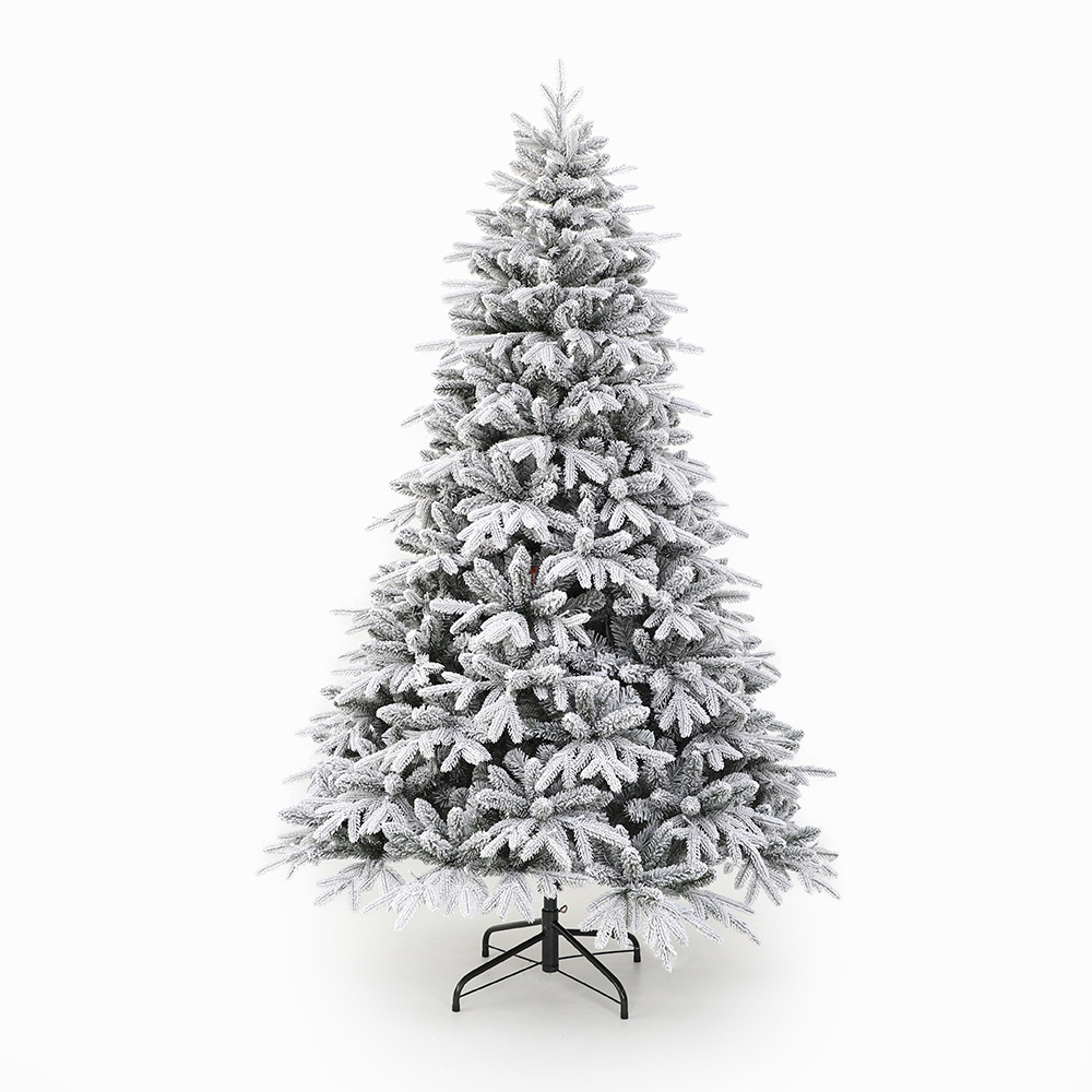 The 2025 new model of Jinda Christmas Tree Factory's PE/PVC/PET Christmas trees can be sampled based on your provided drawings Application Scenario