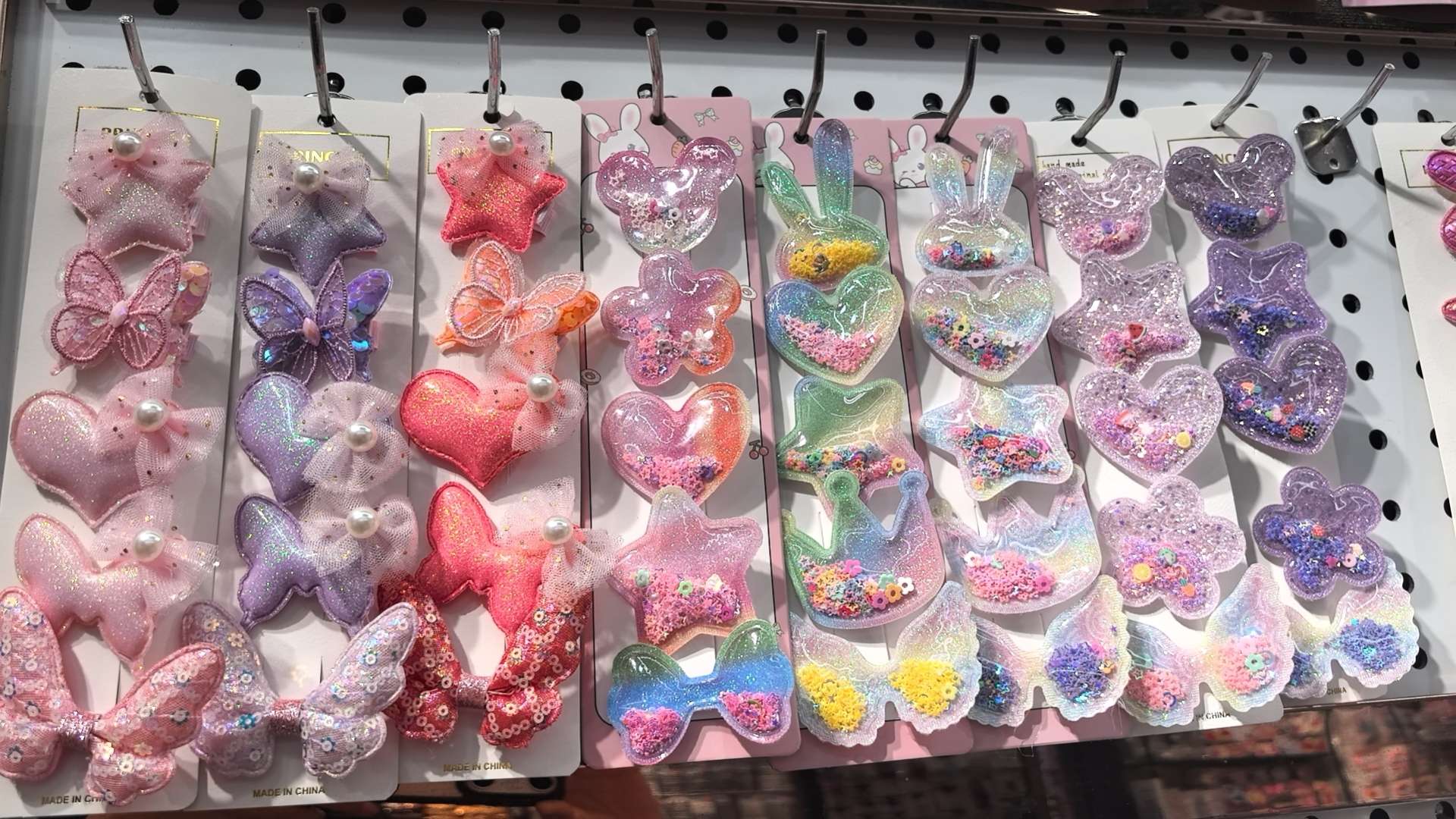 Cute bow hairpin headwear, little girl Frozen, Korean children's hair accessory, hairpin, Elsa Princess set Item Picture