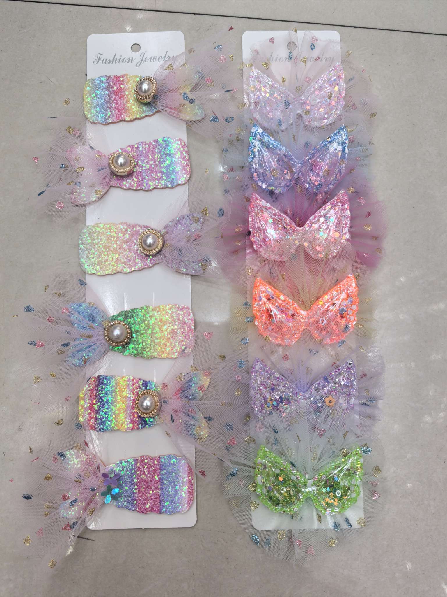 Cute bow hairpin headwear, little girl Frozen, Korean children's hair accessory, hairpin, Elsa Princess set details Picture