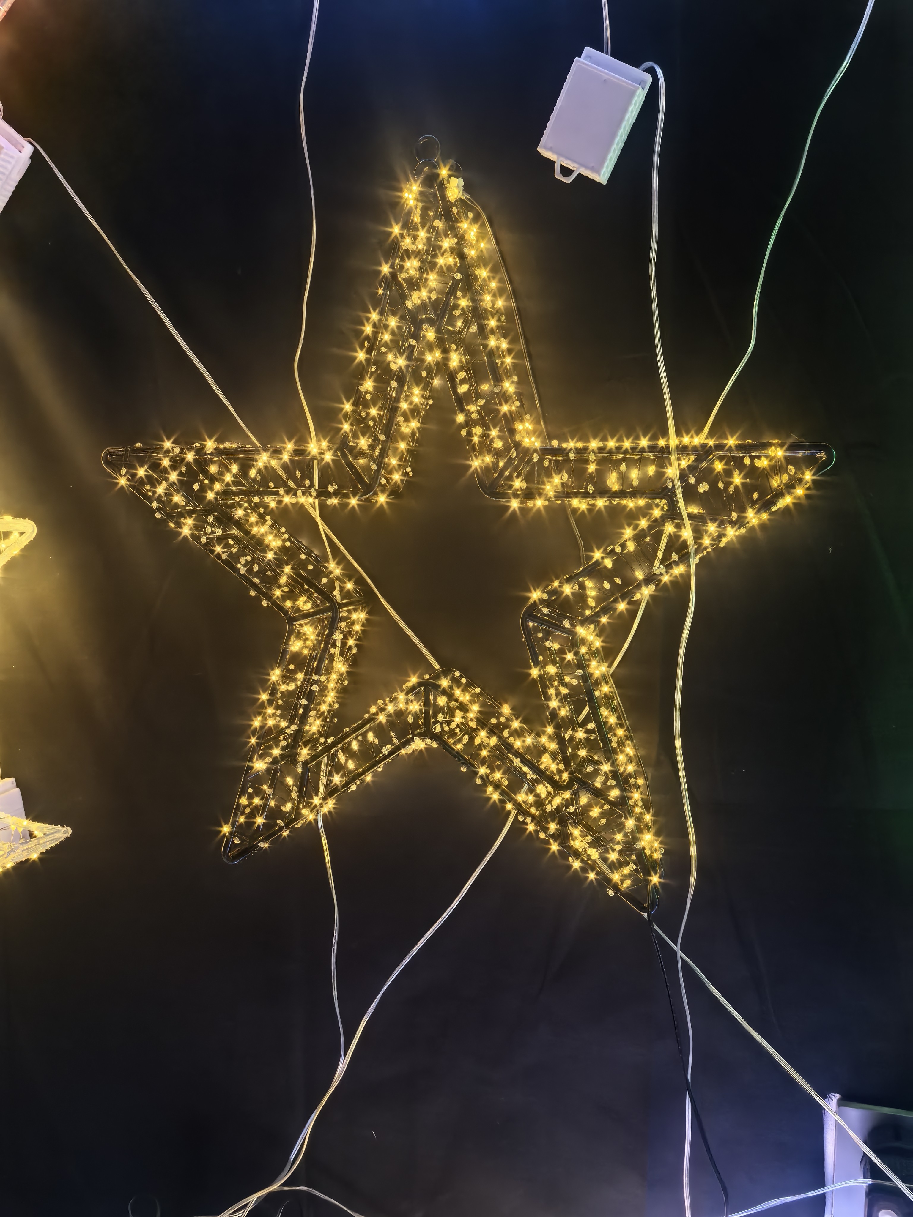 There are many keywords and they cover different categories. The following are examples of product titles expanded based on the keywords: Indoor LED light strings, festival decorative lights, small string lights, LED shaped lights, foreign creations Specification image