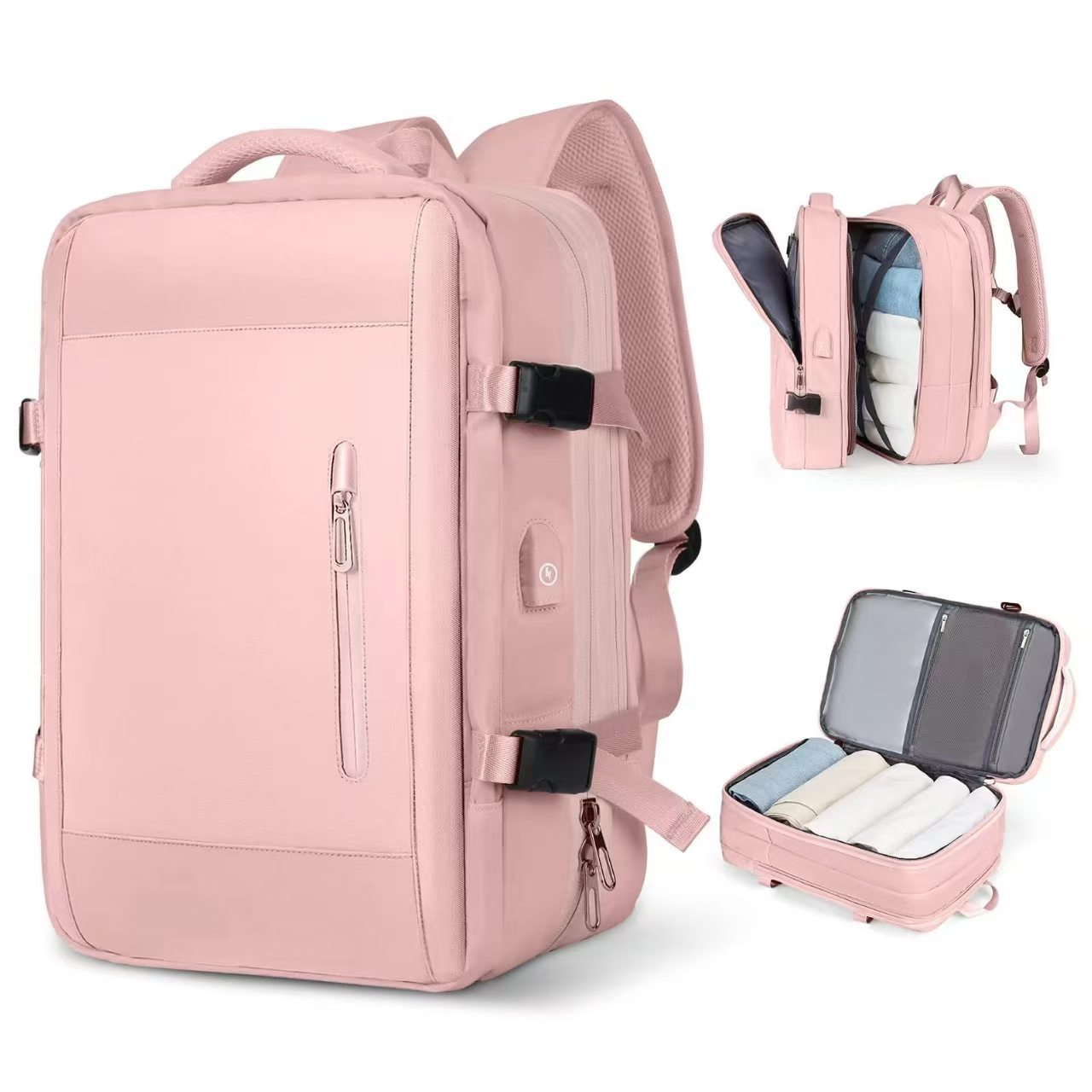Multifunctional waterproof backpack travel bag leisure travel large capacity backpack Item Picture