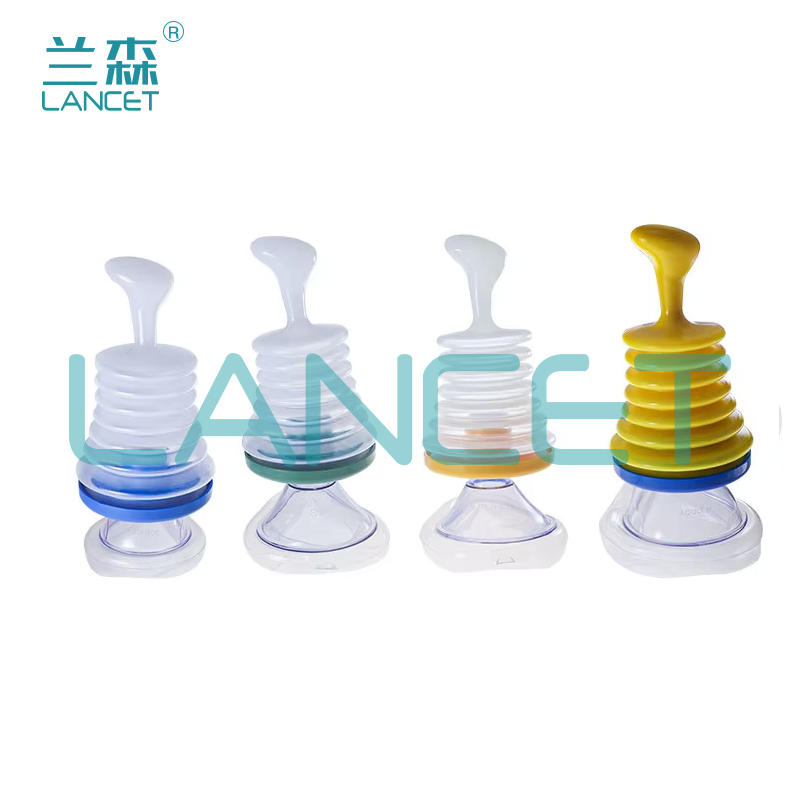 户外肺部锻炼窒息急救训练面罩呼吸训练器人工心肺活量训练器