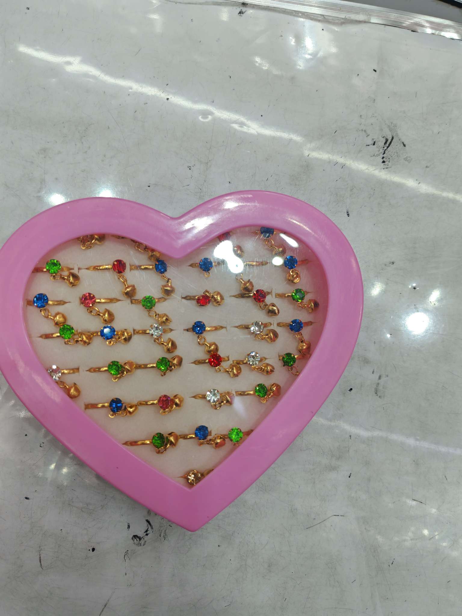 儿童饰品女童链小女孩生日礼物儿童节合金戒指精美设计小女孩生日礼物