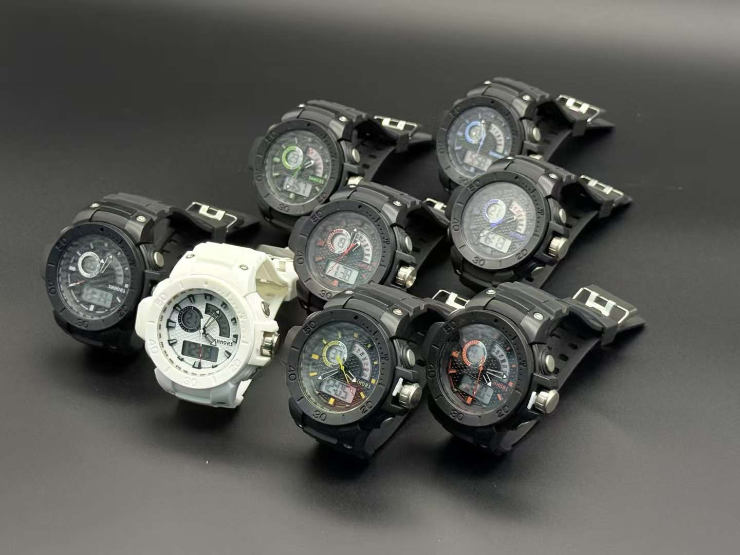 成人儿童表儿童电子手表 夜光户外运动双电子手表儿童手表