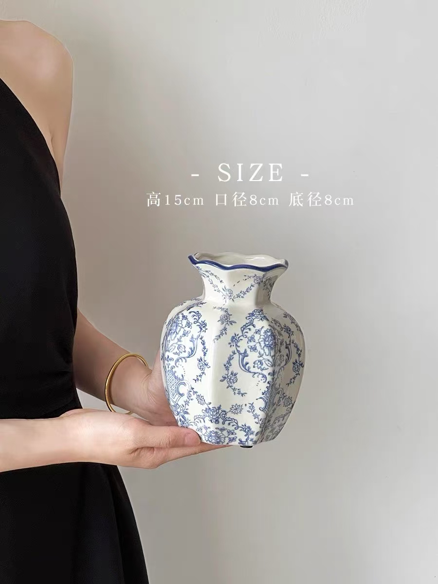 陶瓷花瓶水泥花盆户外造景装饰摆件 家具植物盆花盆装饰园艺花户详情图9