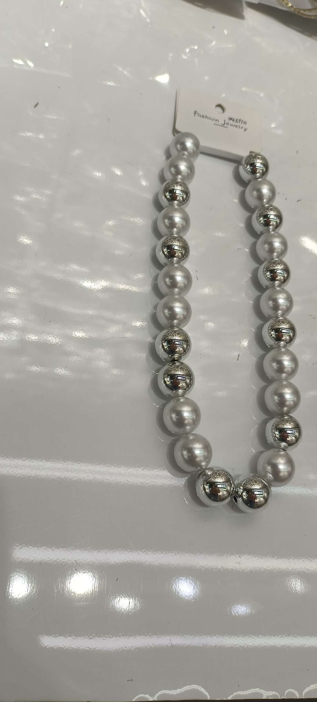 Pearl CCP necklace details Picture