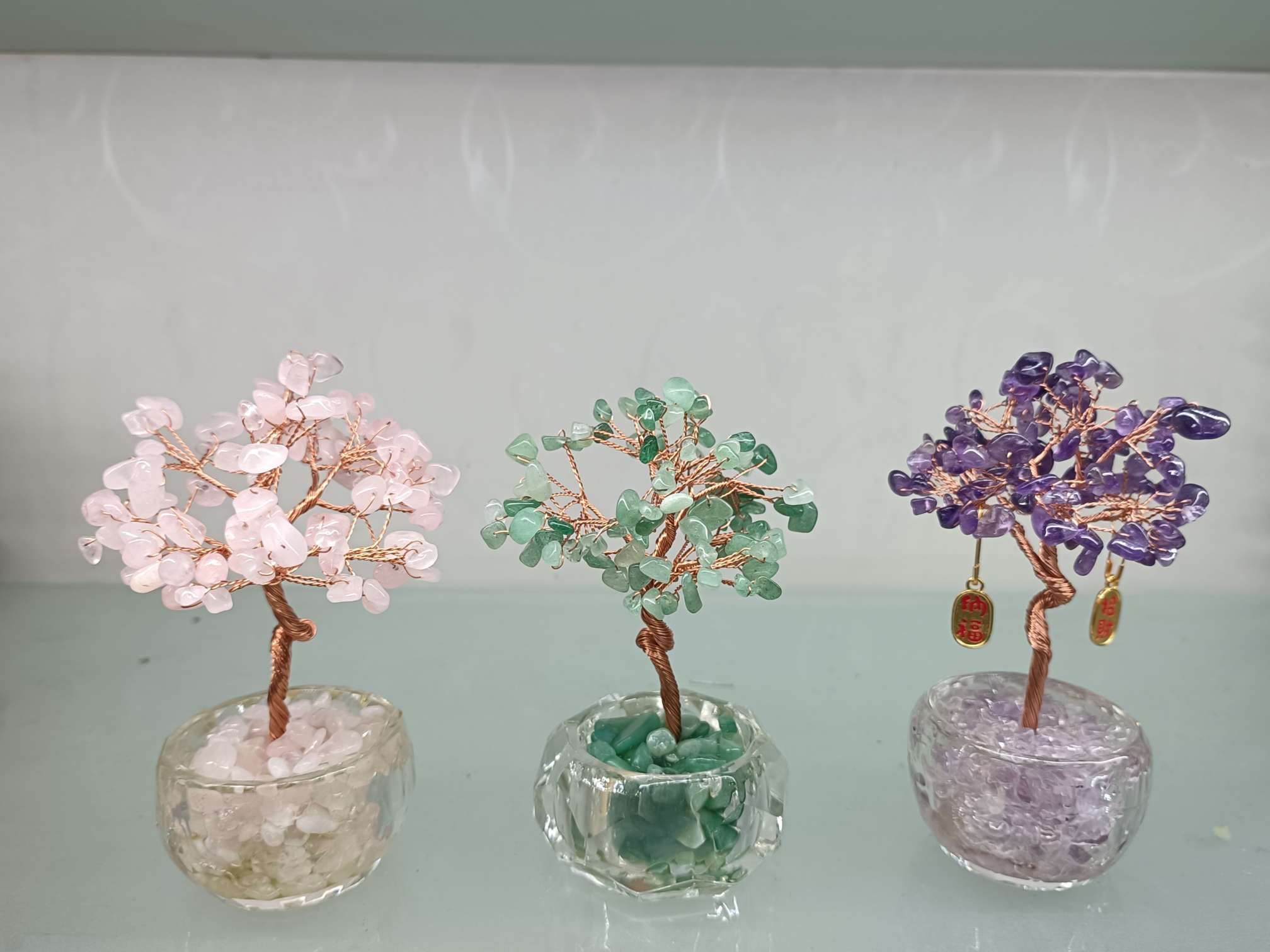 树脂工艺品冰箱贴小摆件创意饰品家居装饰礼品摆件摇钱树花可爱富贵详情图3