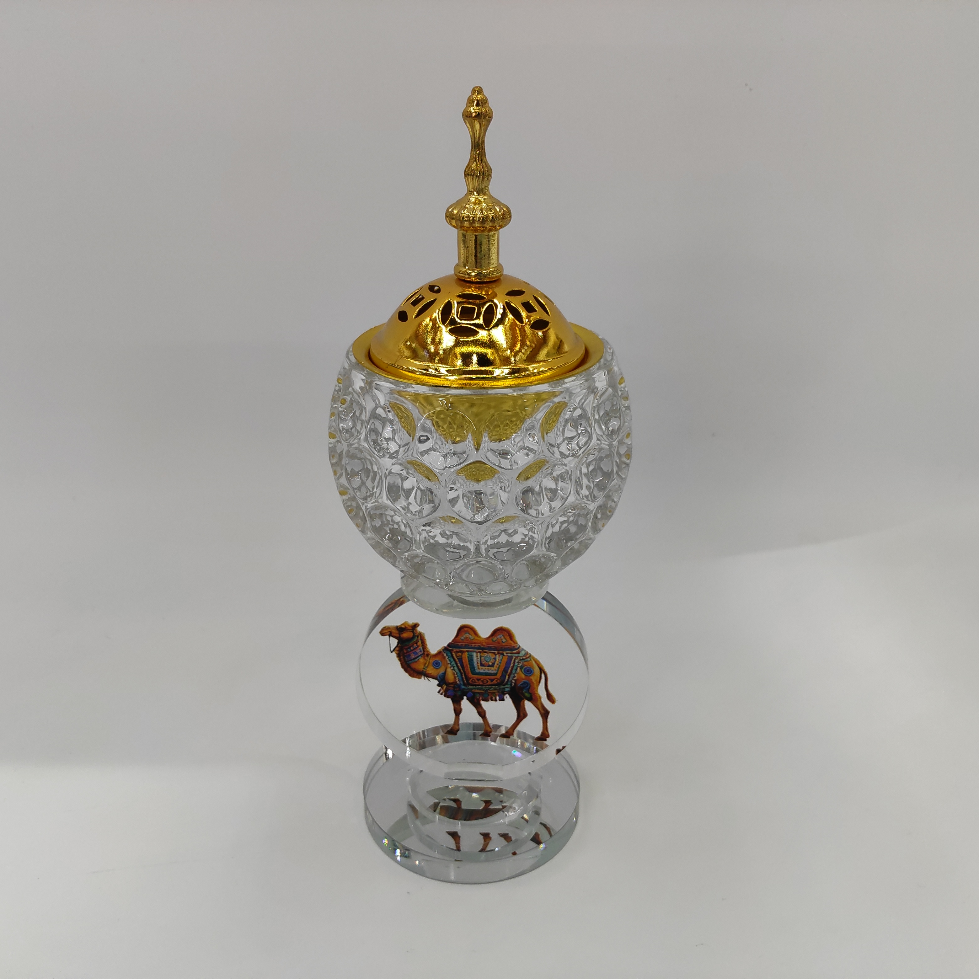 穆斯林香炉阿拉伯熏香炉水晶香炉烧炭炉家居装饰摆设品工艺品详情4