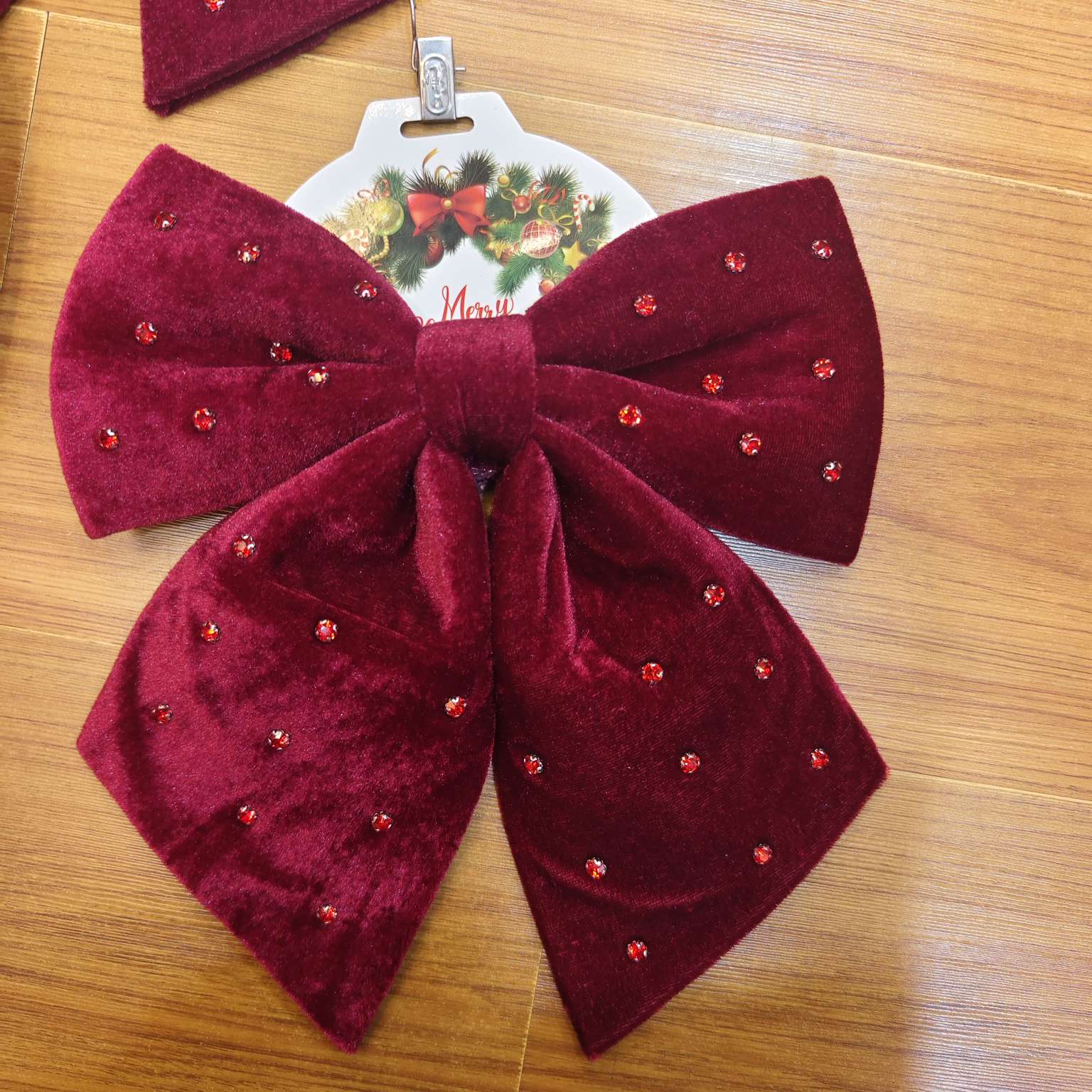 Christmas office culture Christmas supplies Christmas decorations Bow Specification image