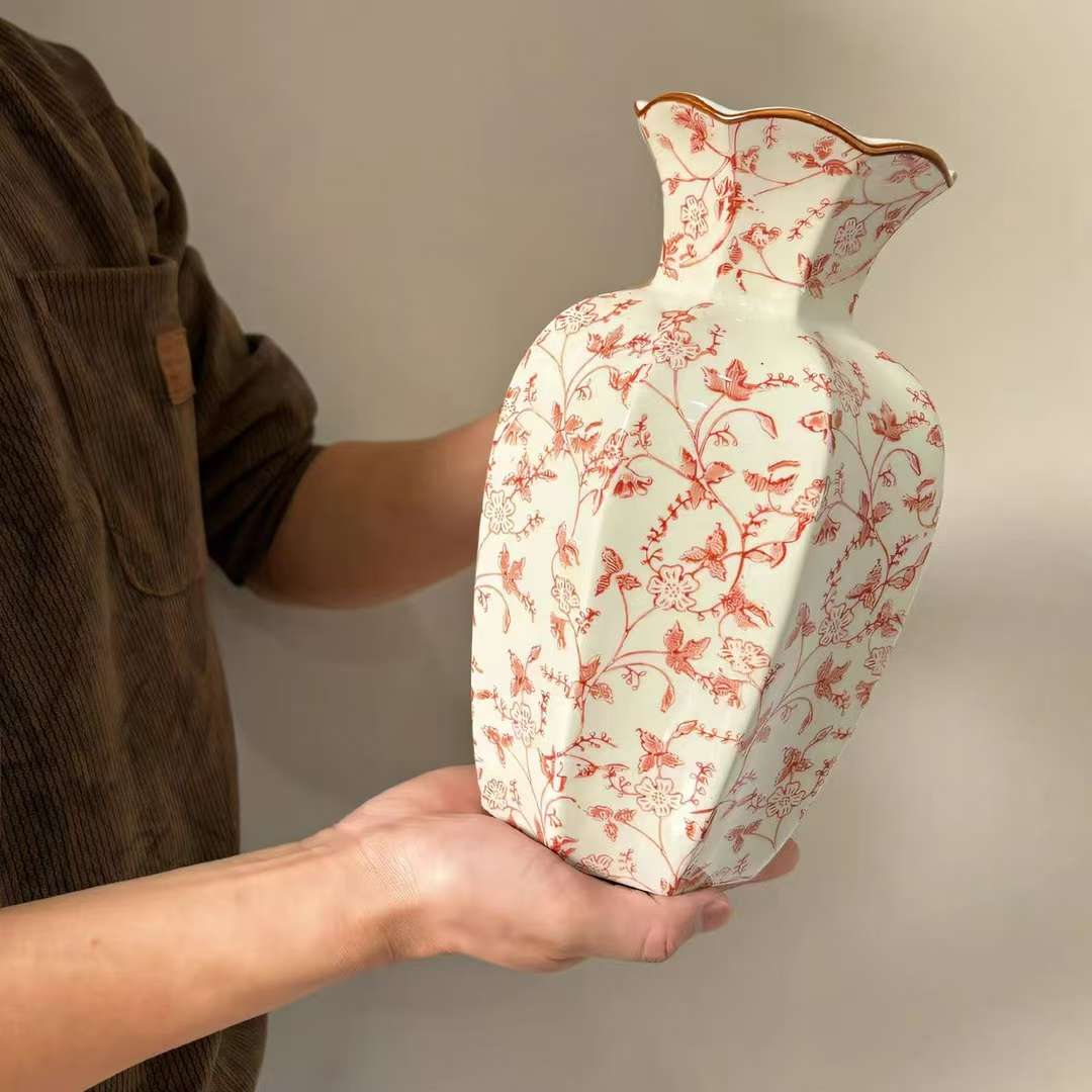 陶瓷花瓶水泥花盆户外造景装饰摆件 家具植物盆花盆装饰园艺花户详情图2