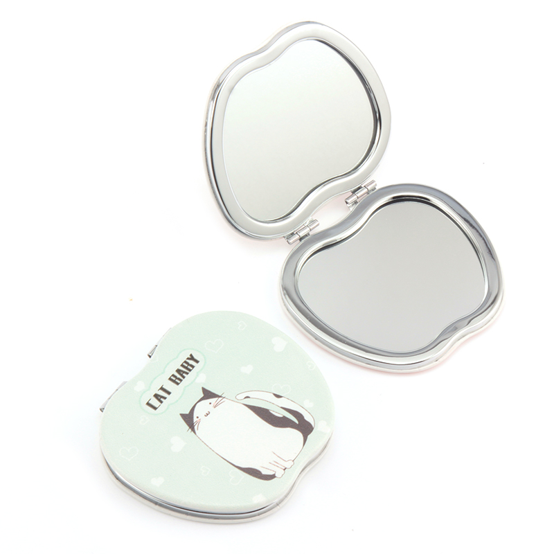 美容镜塑料/小雙面鏡/摩卡钻镜子/小镜子/化妆镜镜子细节图