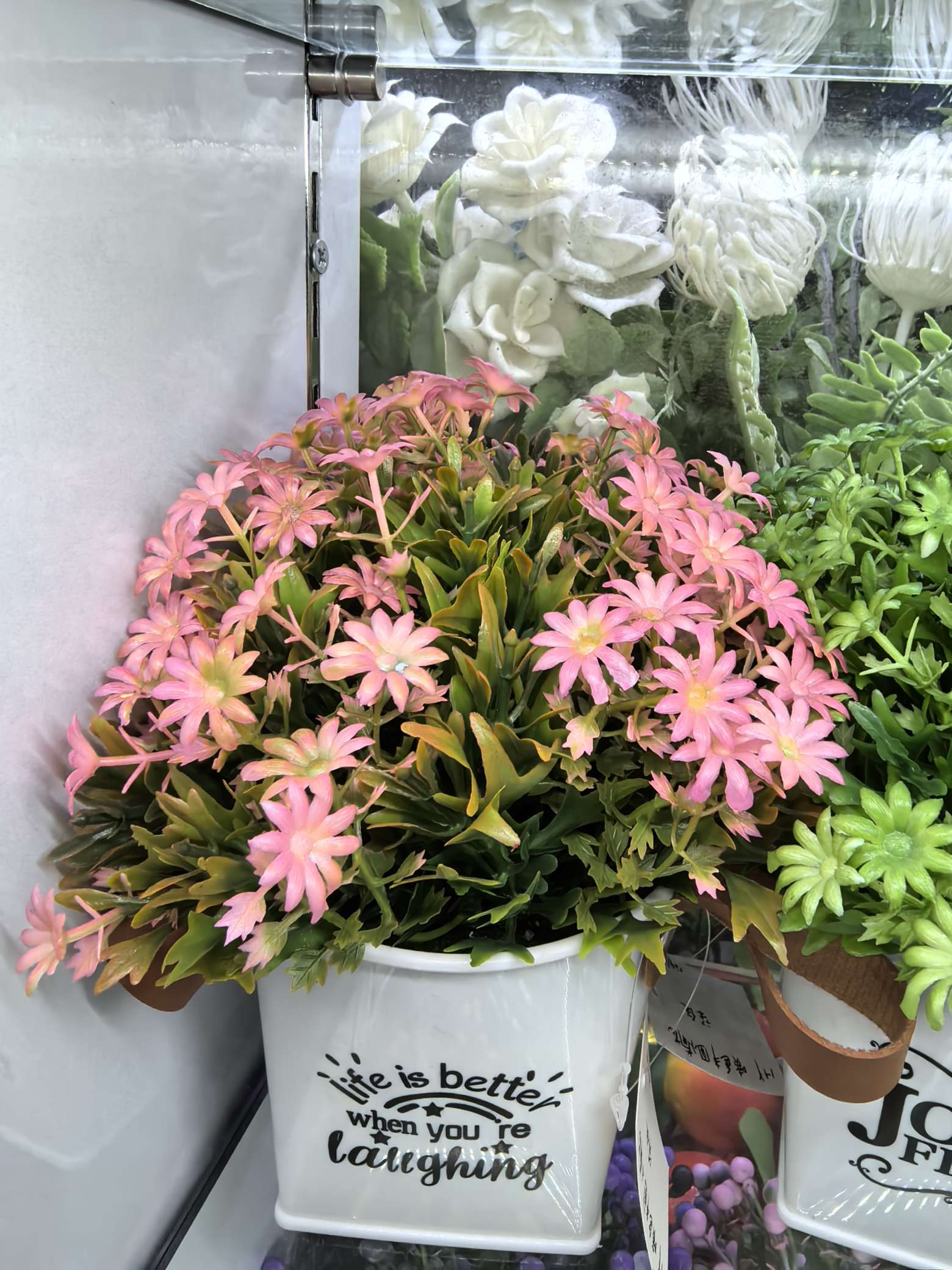 Office culture simulation garden green plant fence, simulation flower, green ivy, vine knitted simulation plant decoration, simulation green plant garden decoration detail image 2