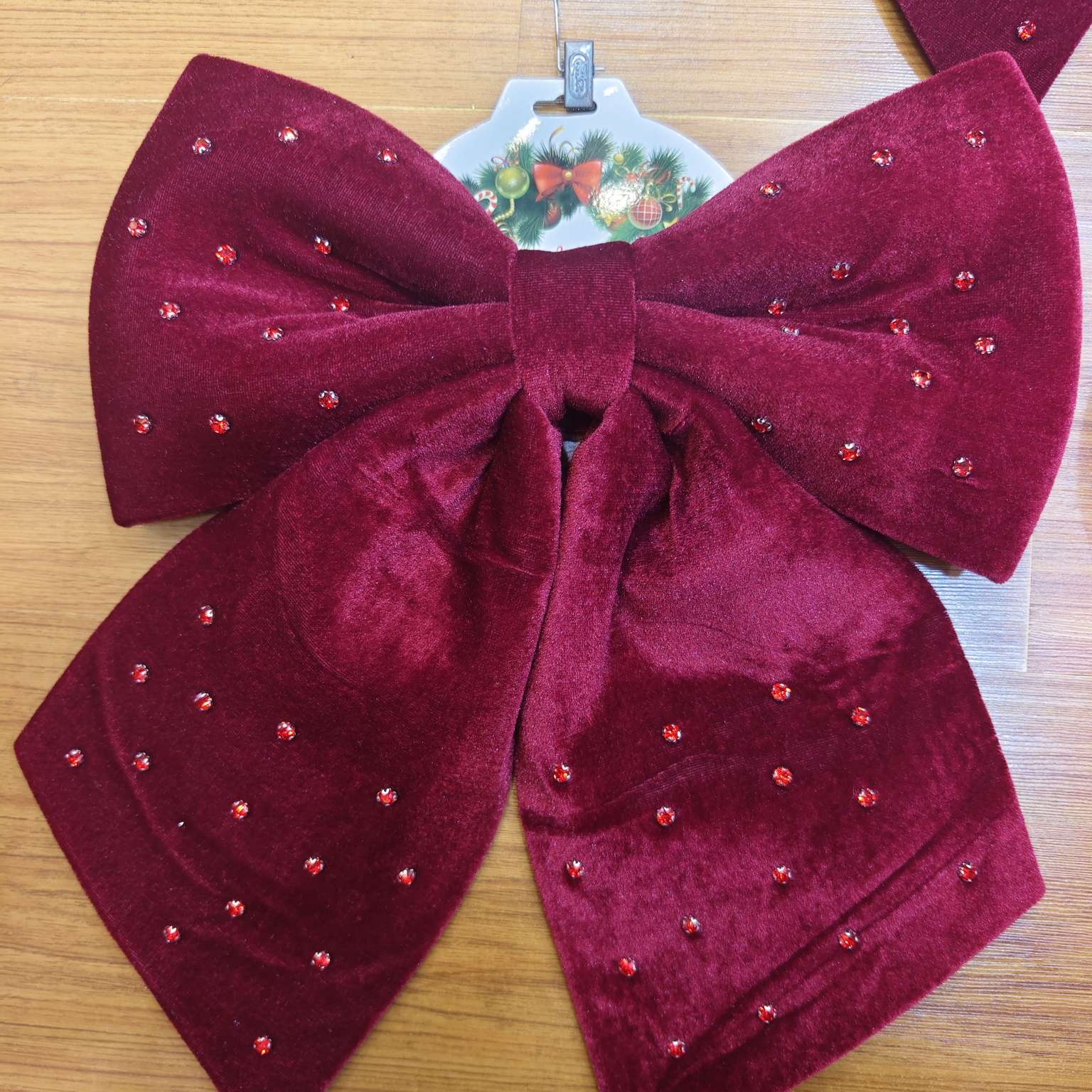 Christmas office culture Christmas supplies Christmas decorations Bow details Picture
