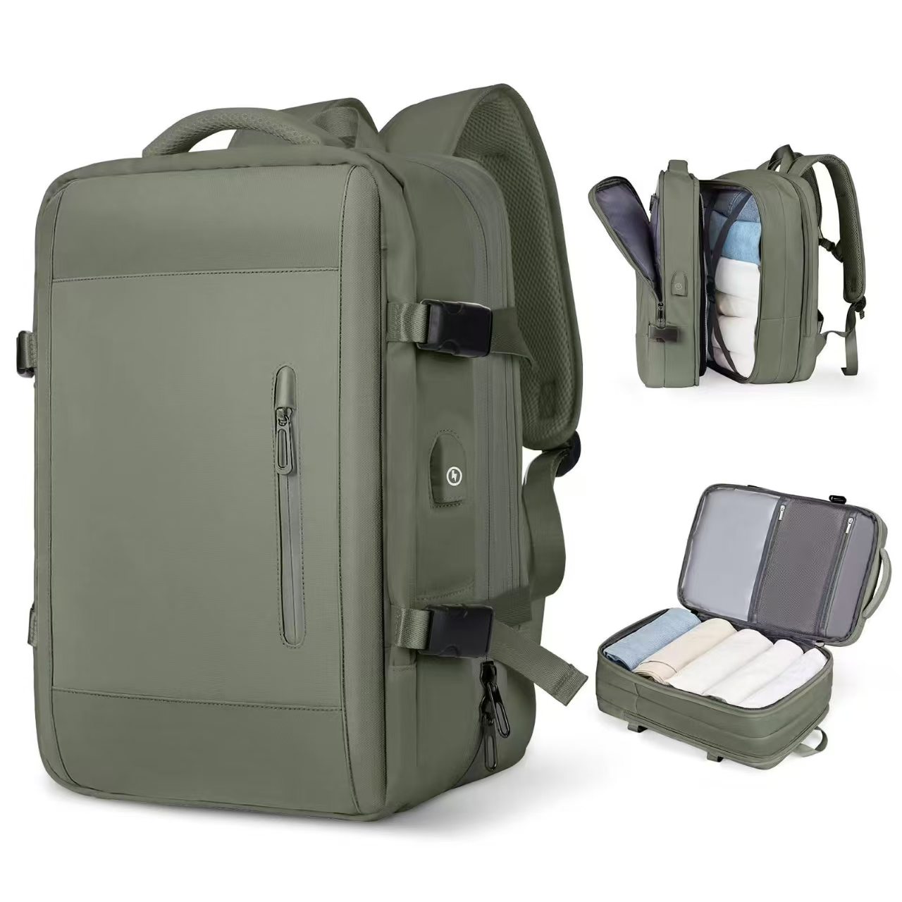 Multifunctional waterproof backpack travel bag leisure travel large capacity backpack details Picture