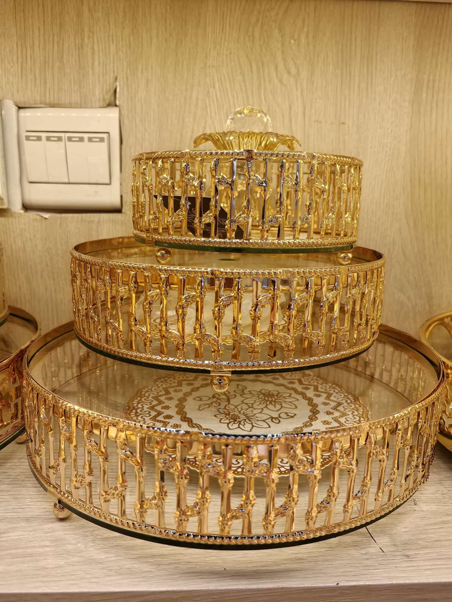 家用轻奢果盒三件套，配色精美，匠心工艺，色彩独特