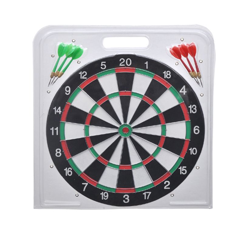 The 2015 double-sided printed dart disc and dart set comes with a grid household leisure and entertainment toy and comes with darts detail image 2