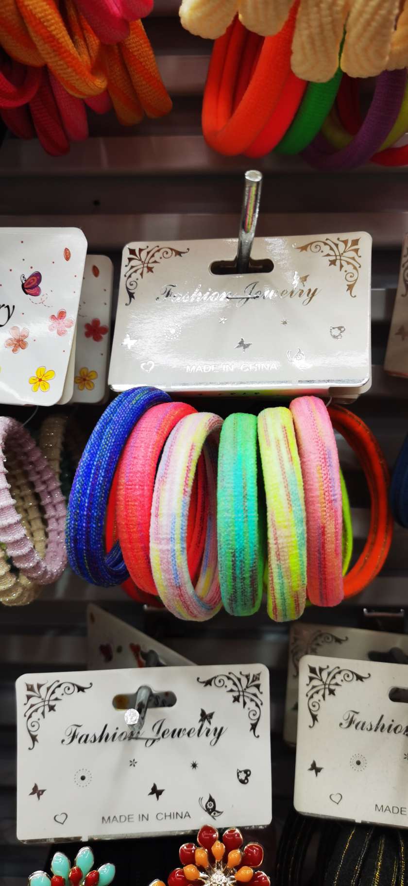 女士发饰拼接简约时尚发绳头饰 韩版发圈头饰优雅气质