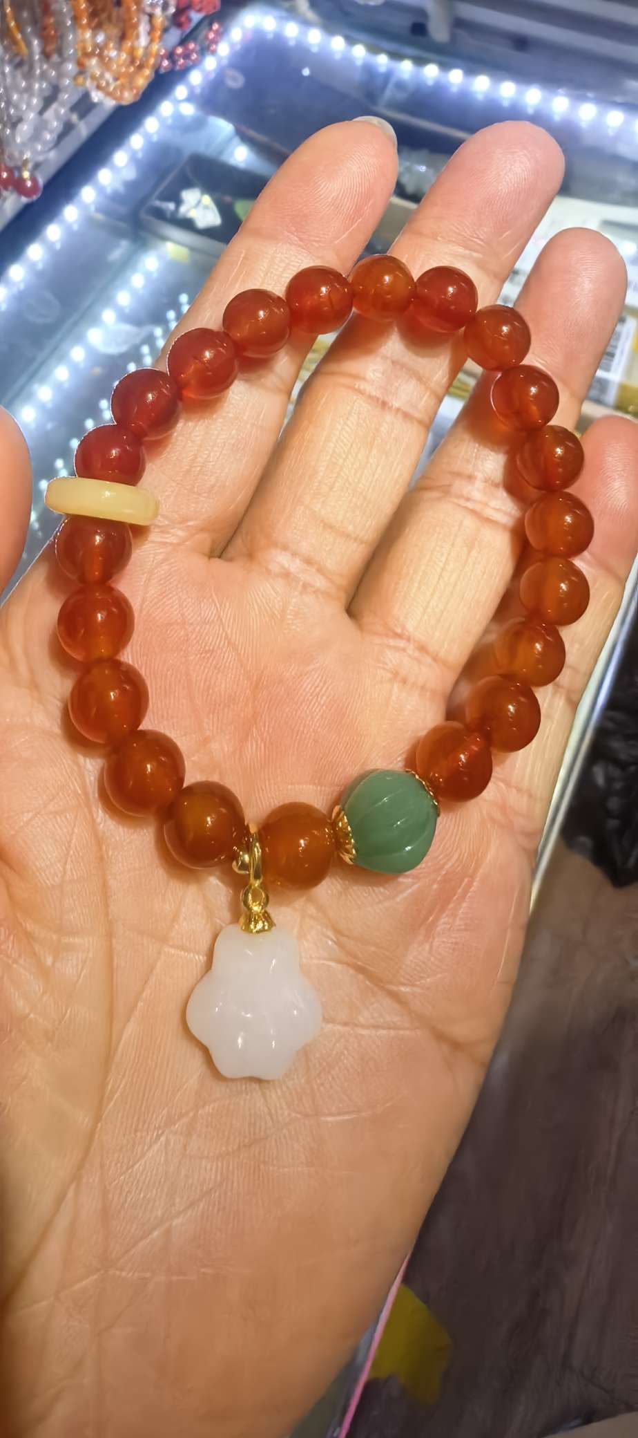 Natural crystal bracelets, agate bracelets, multi-gemstone bracelets, crystal craft ornaments, diy car ornaments, creative gifts, crystal tree decorations detail image 6